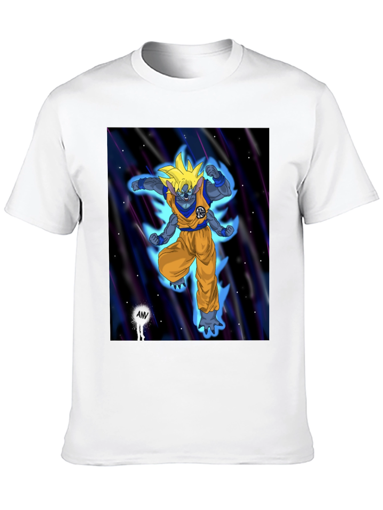 Goku Stitch Fusion Tee