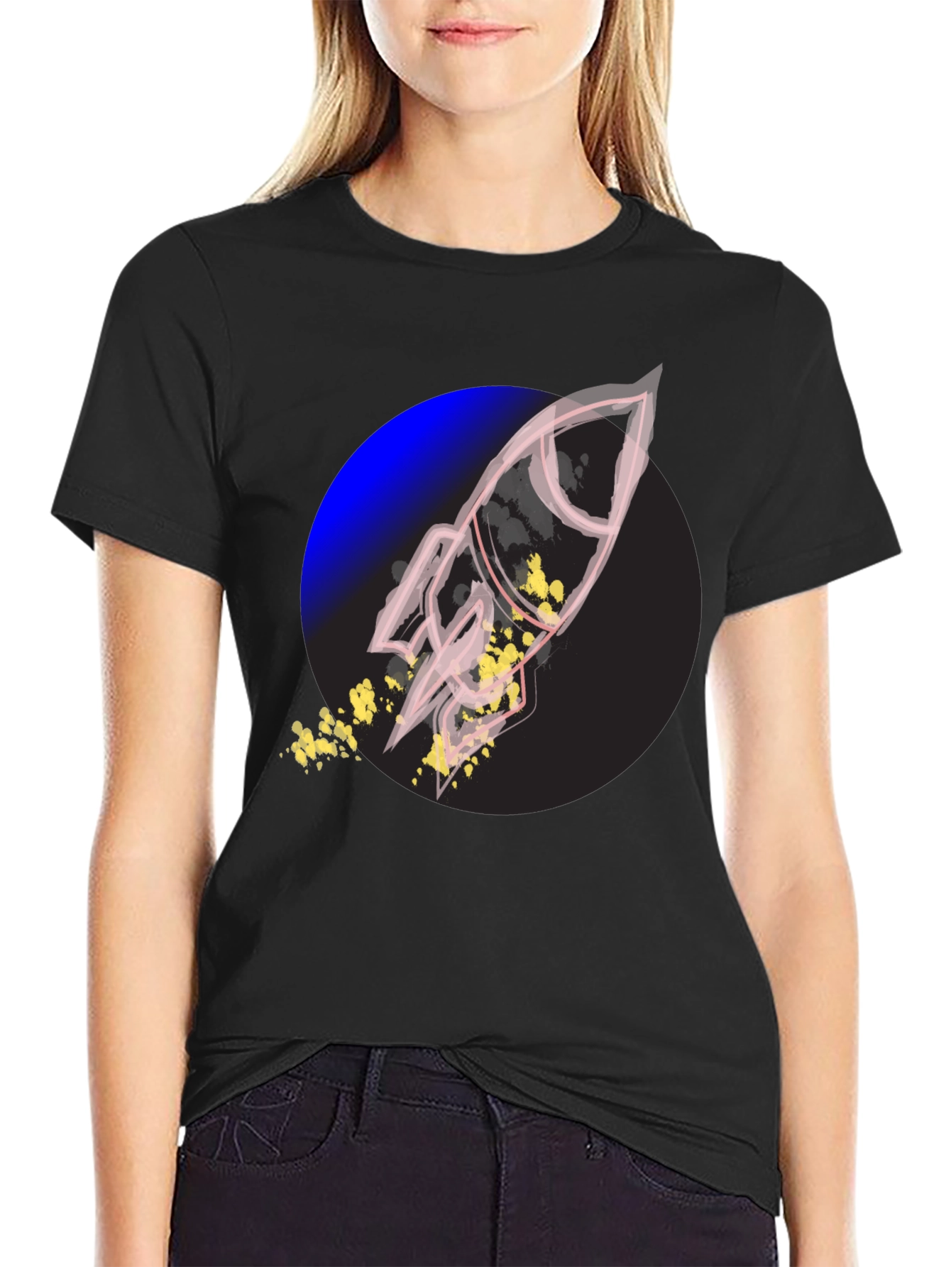 Rocket Graphic Tee - Bold Style Comfortable Fit