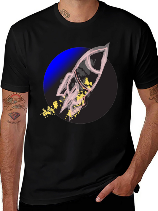 Rocket Graphic Tee - Bold Style Comfortable Fit