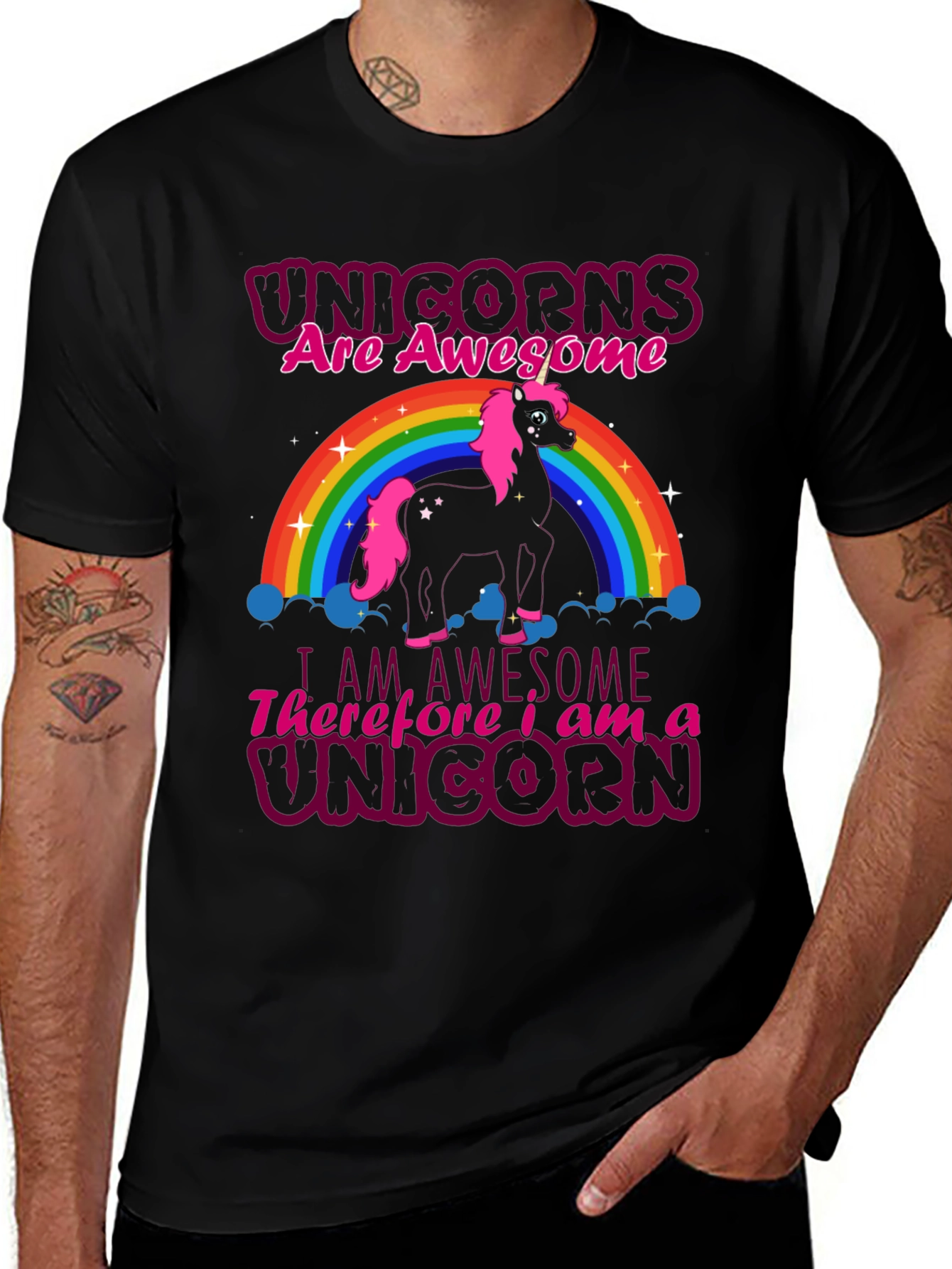 Unicorns are Awesome Graphic T-Shirt