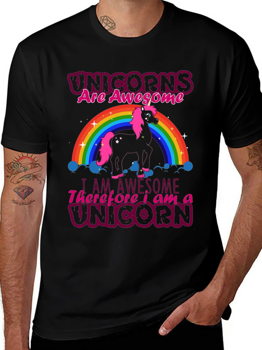 Unicorns are Awesome Graphic T-Shirt
