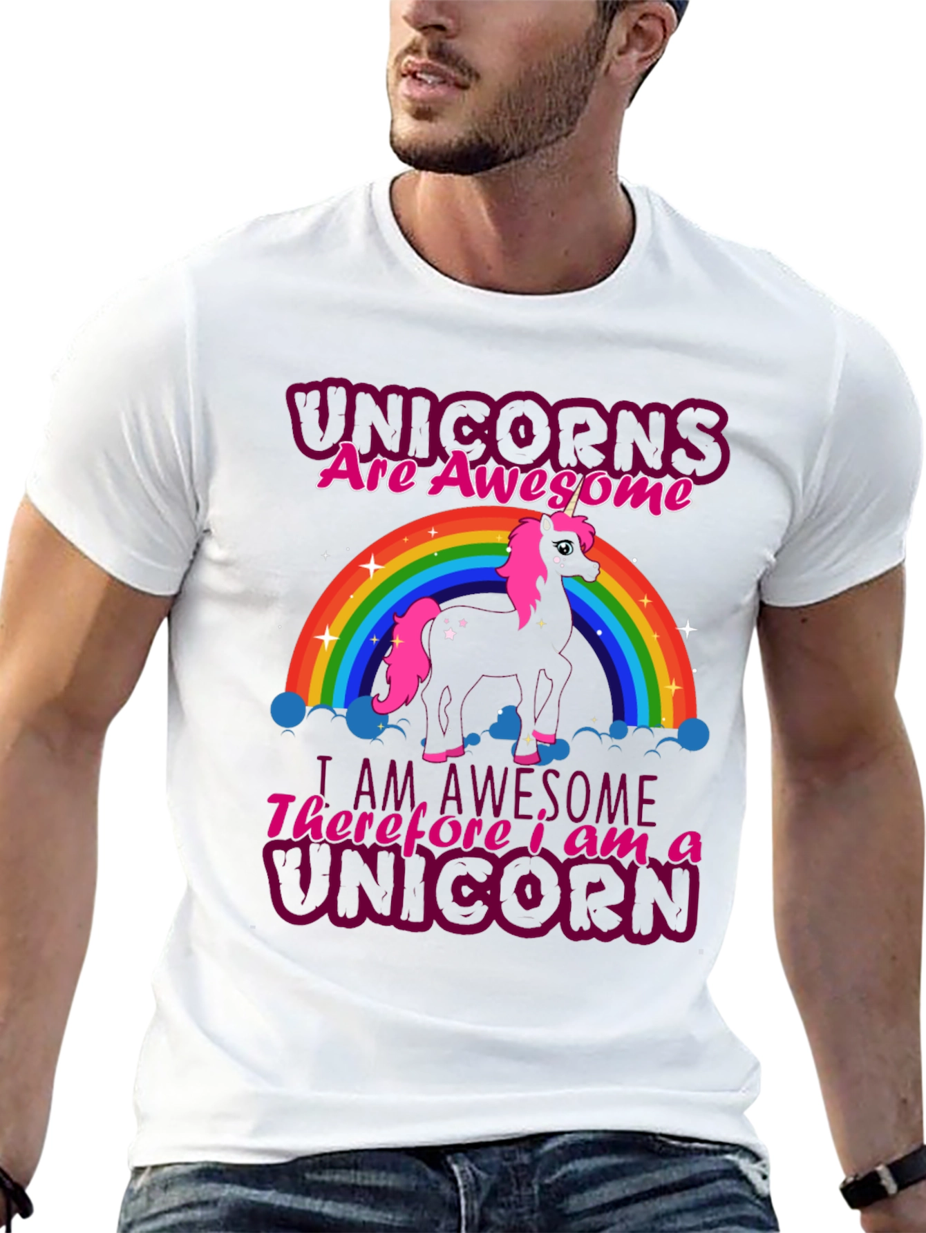 Unicorns are Awesome Graphic T-Shirt
