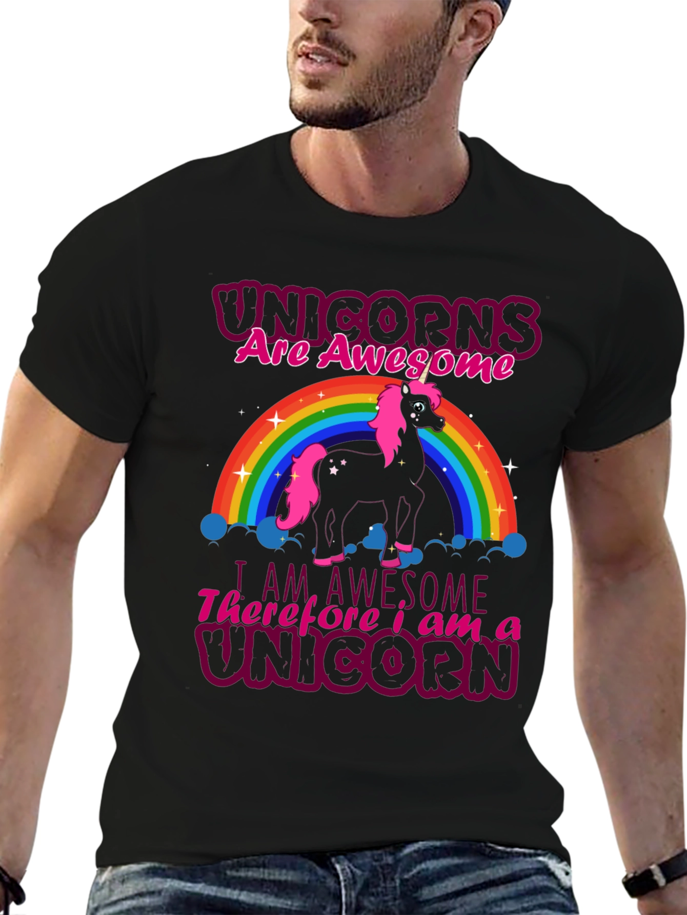 Unicorns are Awesome Graphic T-Shirt
