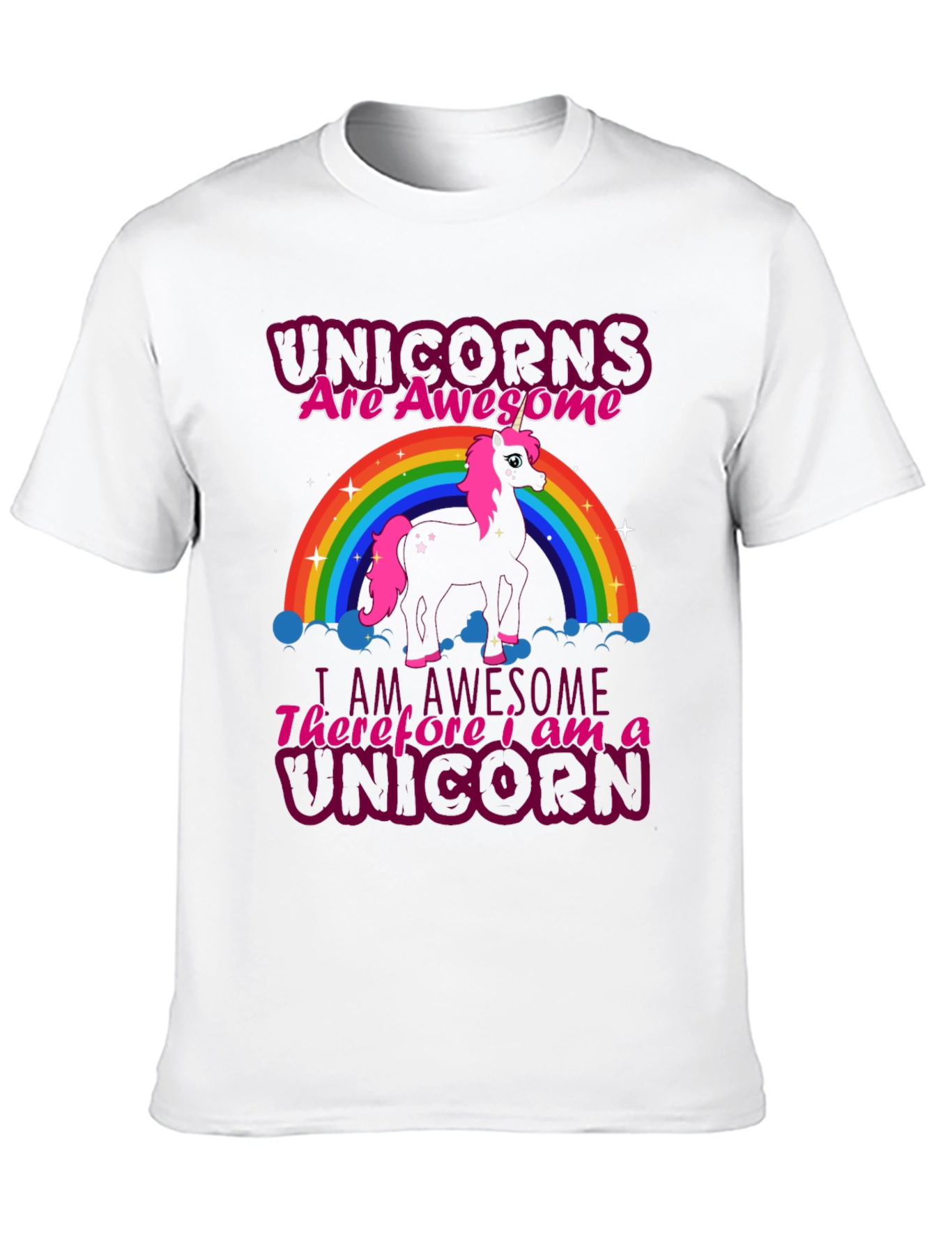 Unicorns are Awesome Graphic T-Shirt