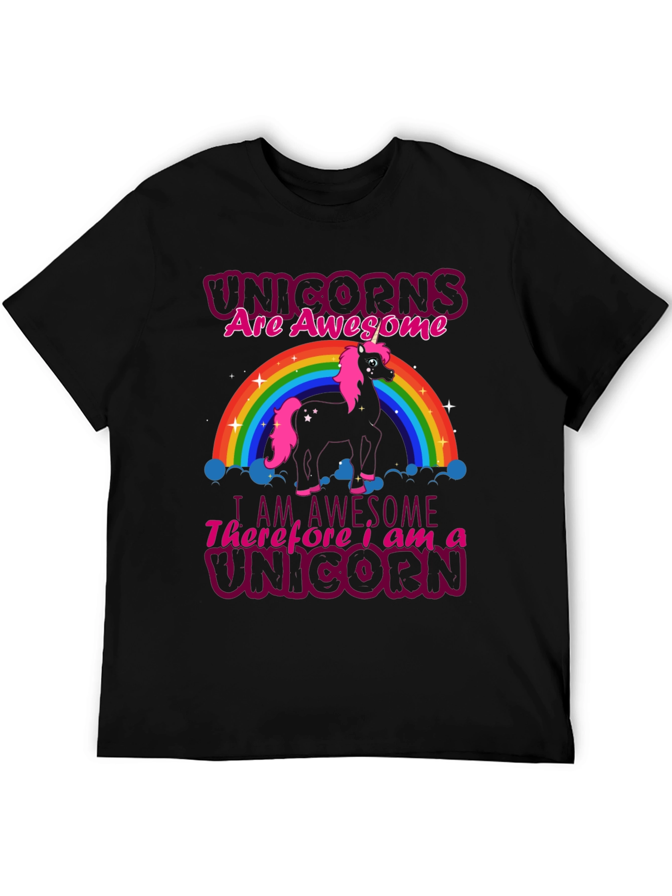 Unicorns are Awesome Graphic T-Shirt