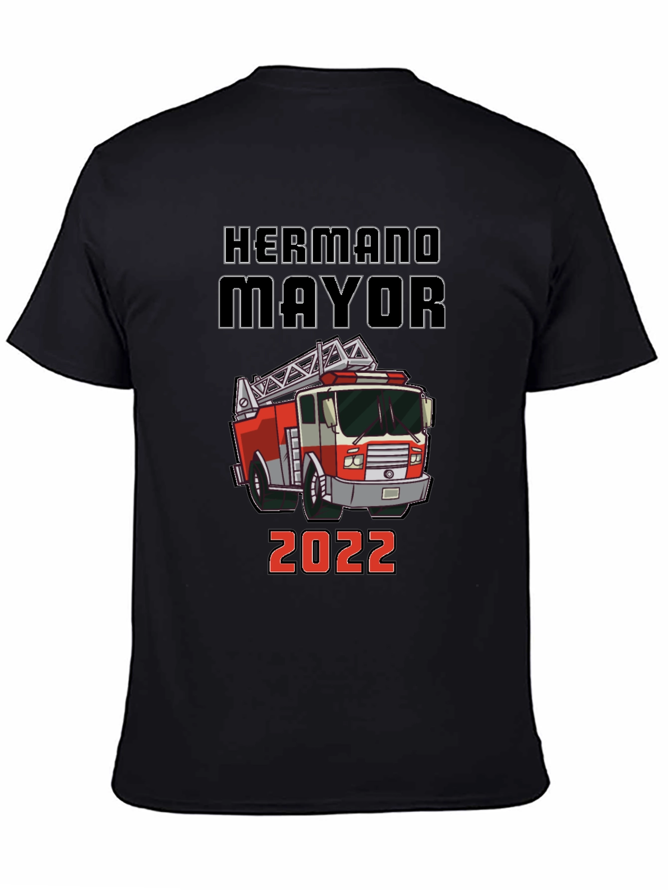 Hermano Mayor Fire Truck T-Shirt