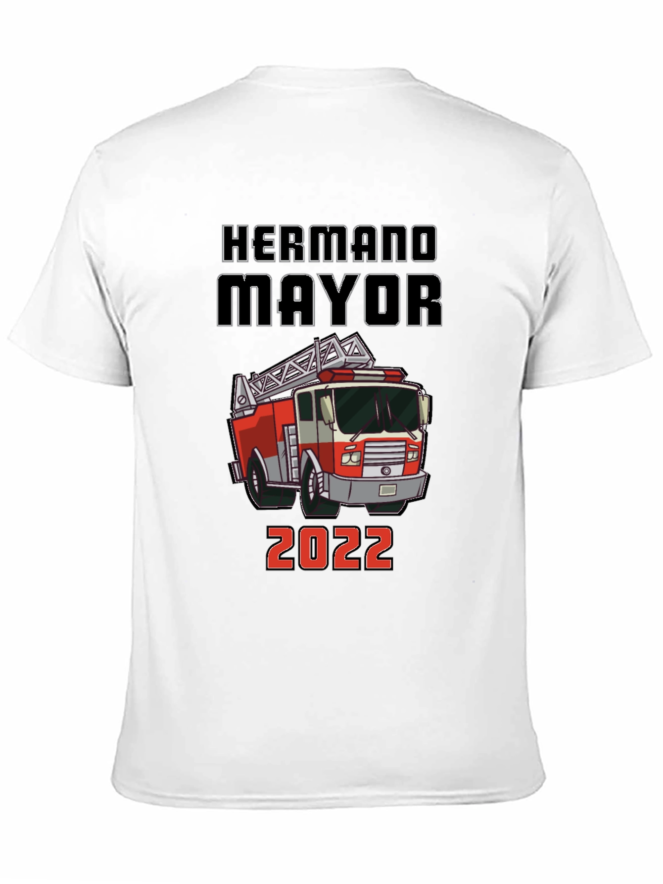 Hermano Mayor Fire Truck T-Shirt