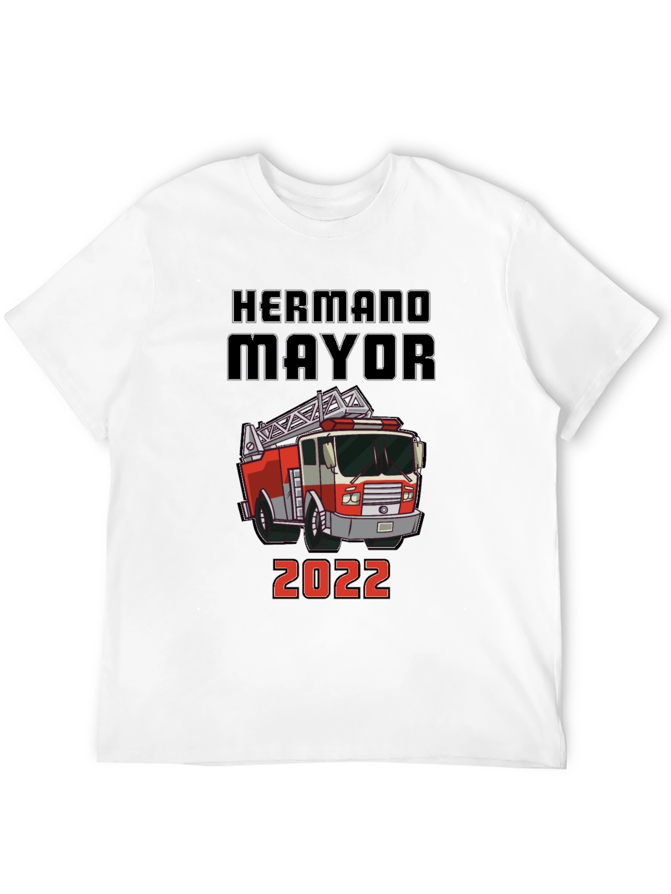 Hermano Mayor Fire Truck T-Shirt