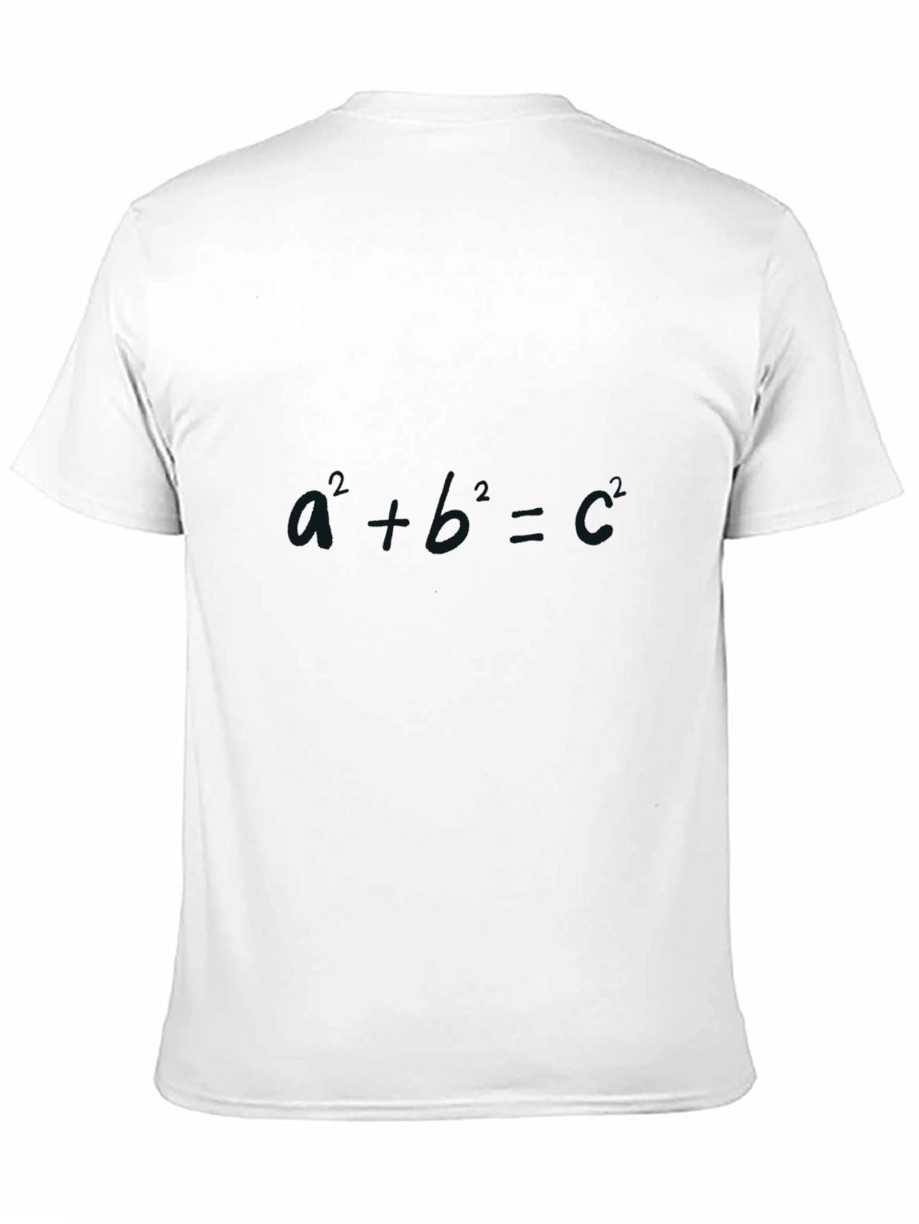 Math Formula Graphic Black T-Shirt