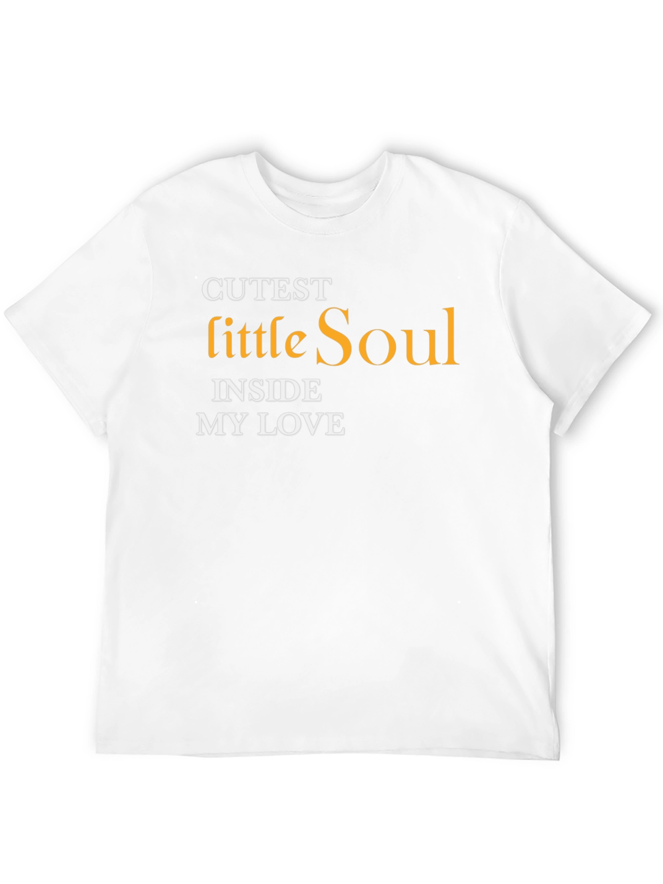 Cutest Little Soul T-Shirt - Black Stylish