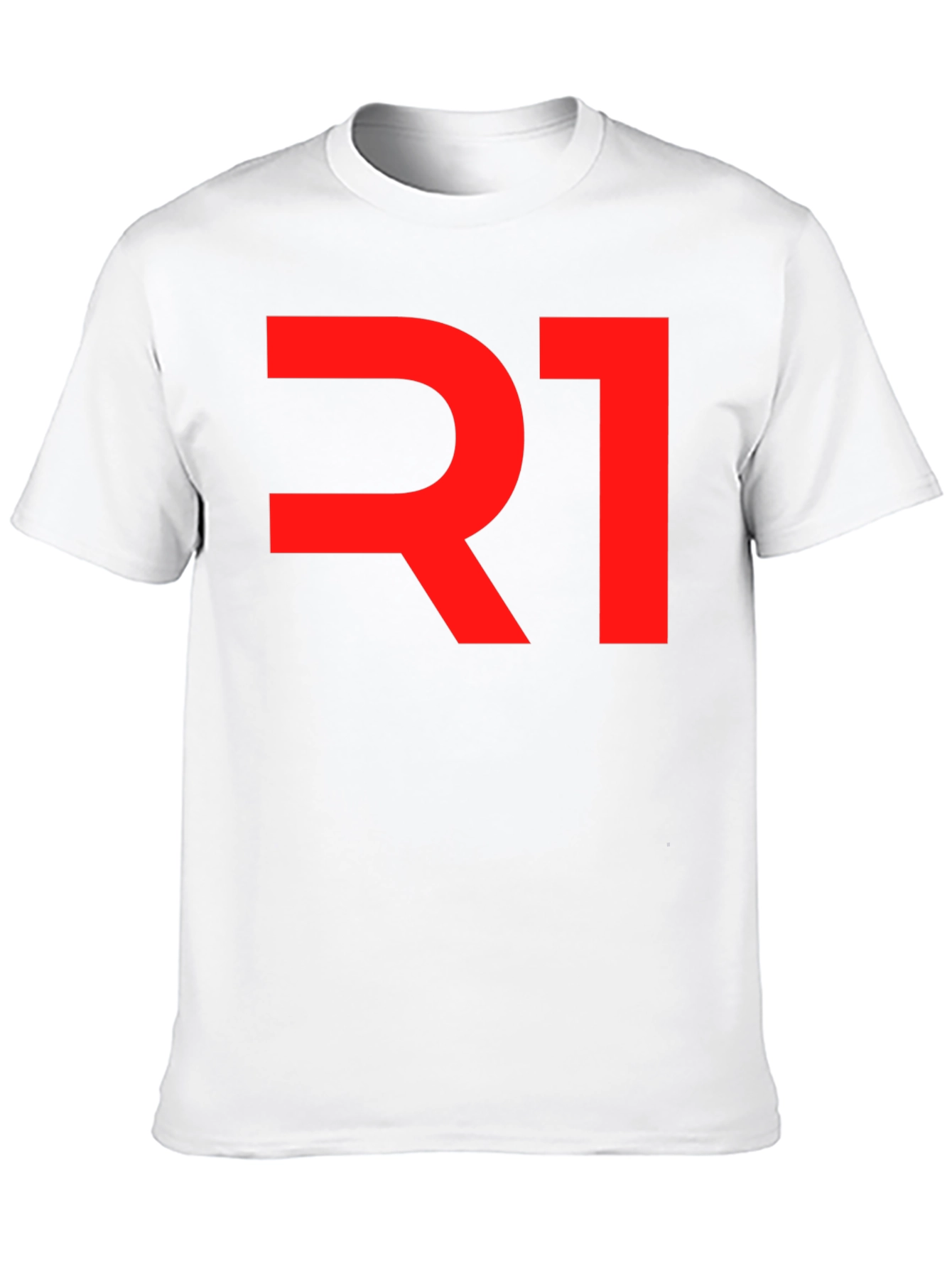 Bold Red R1 Graphic Tee - Stylish Casual Wear