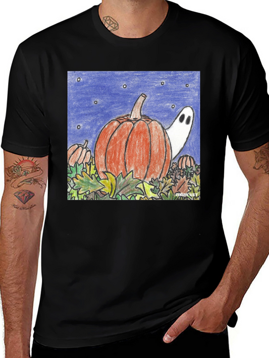 Halloween Pumpkin Ghost Unisex T-Shirt