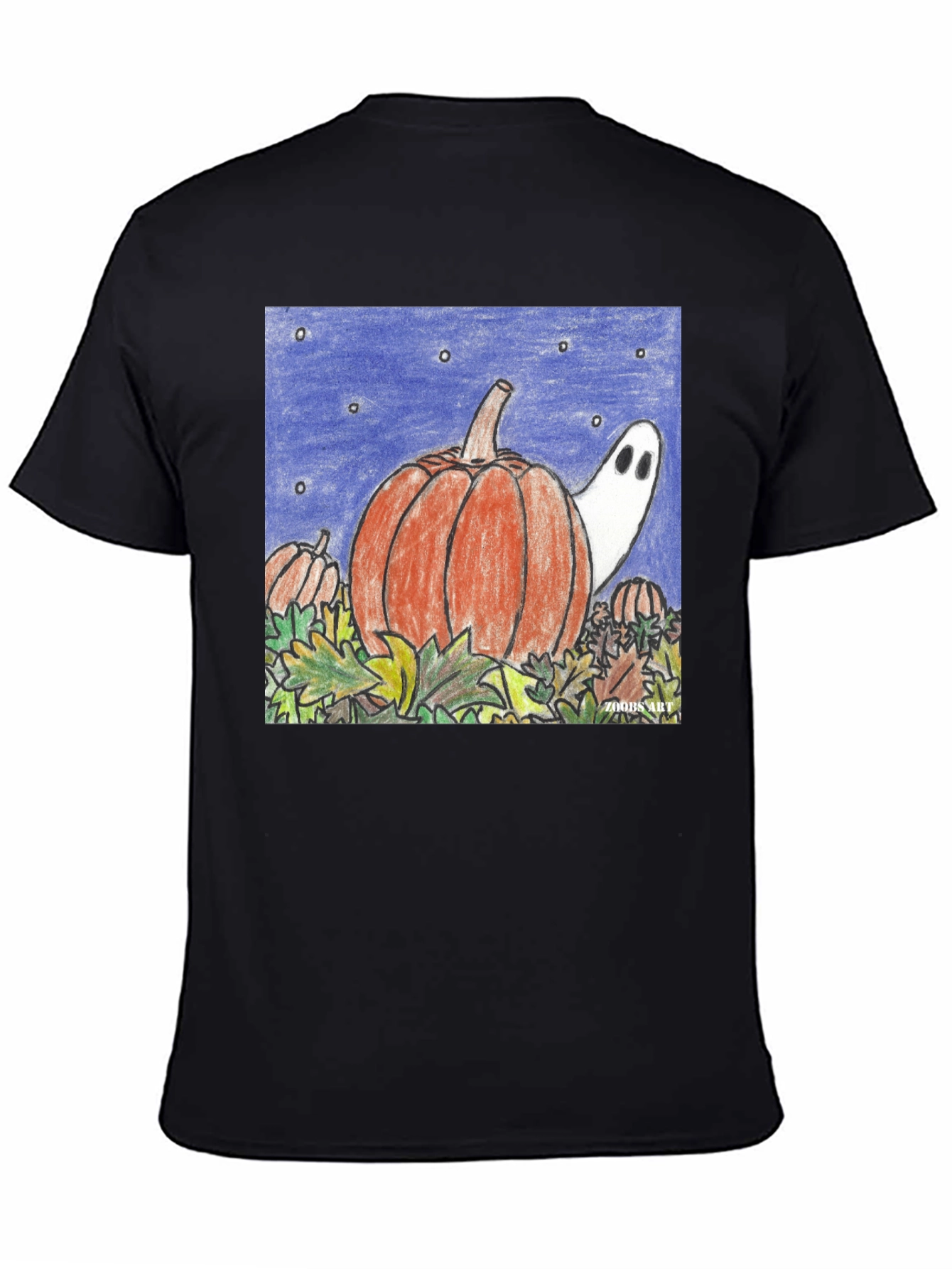 Halloween Pumpkin Ghost Unisex T-Shirt