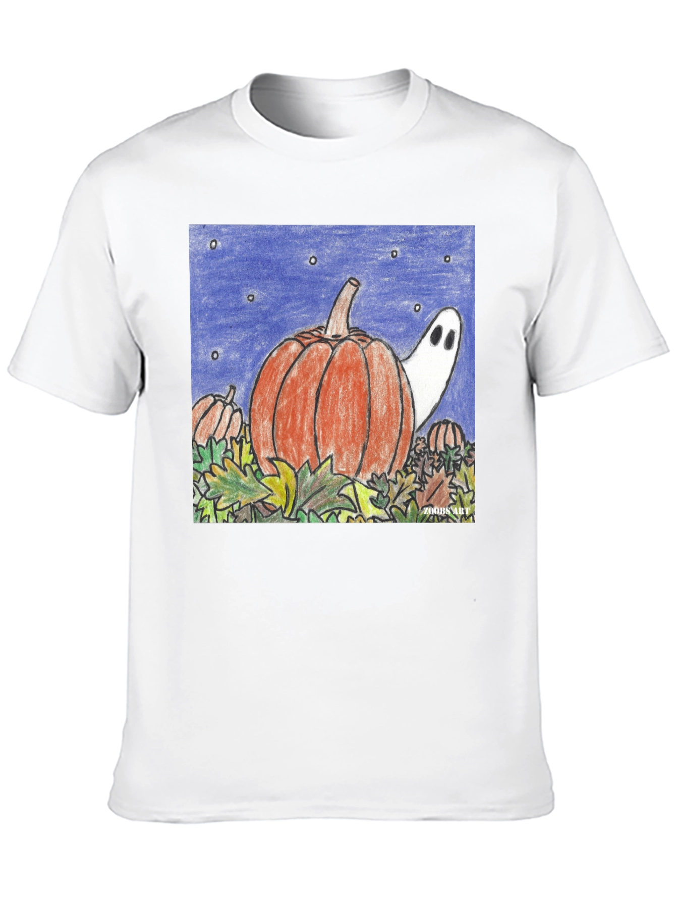 Halloween Pumpkin Ghost Unisex T-Shirt