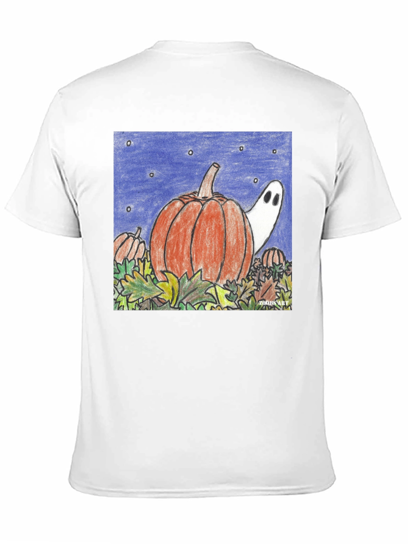 Halloween Pumpkin Ghost Unisex T-Shirt