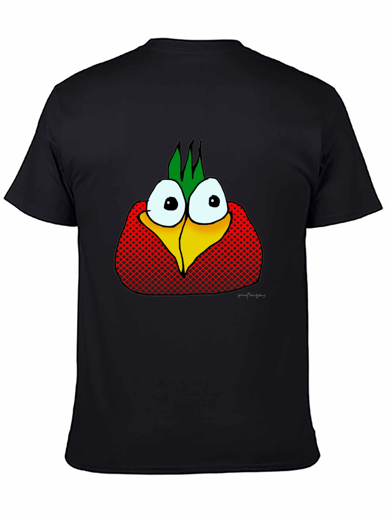 Funny Cartoon Bird T-Shirt