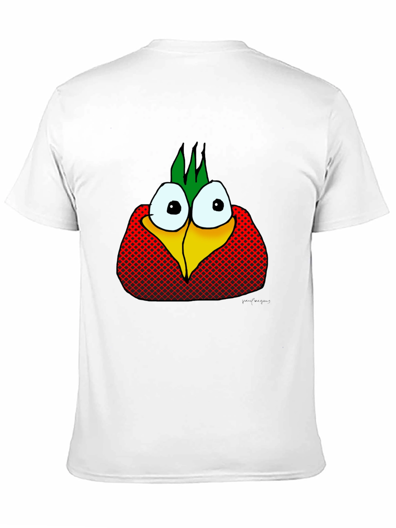 Funny Cartoon Bird T-Shirt
