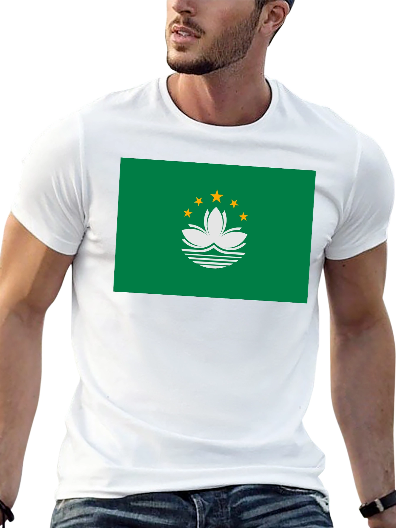 Macau Flag T-Shirt -  Stylish & Patriotic