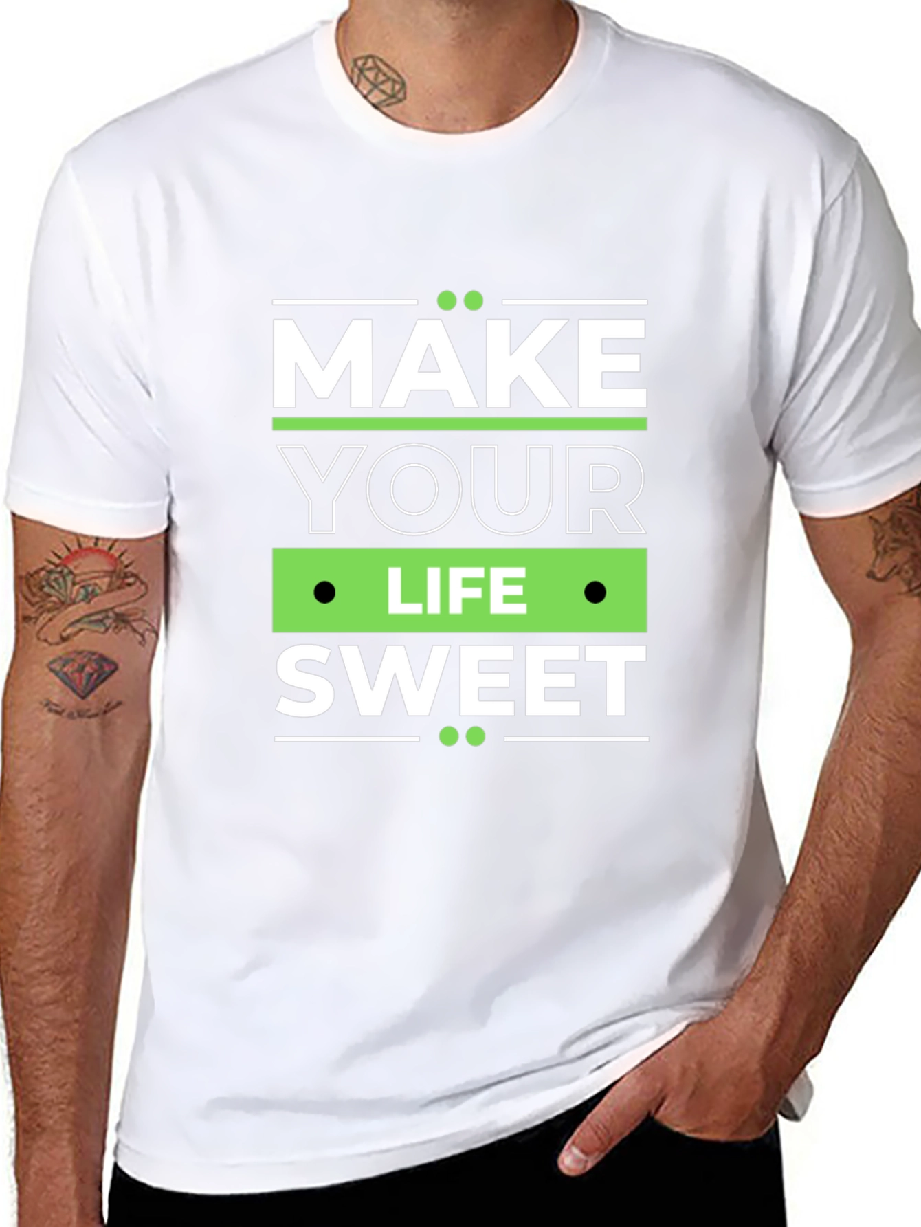 Make Your Life Sweet Graphic Tee