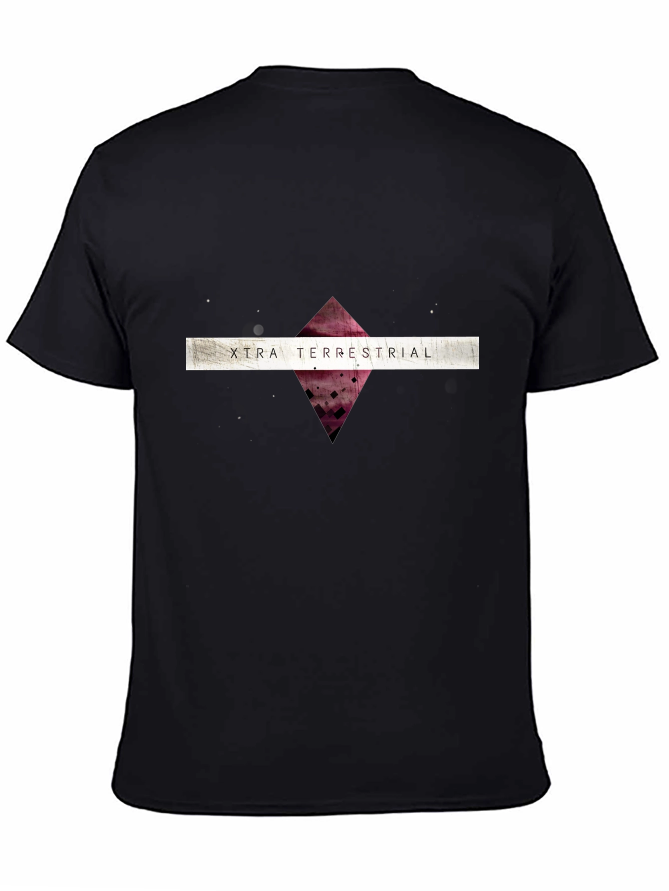 XTRA TERRESTRIAL Graphic Black T-Shirt