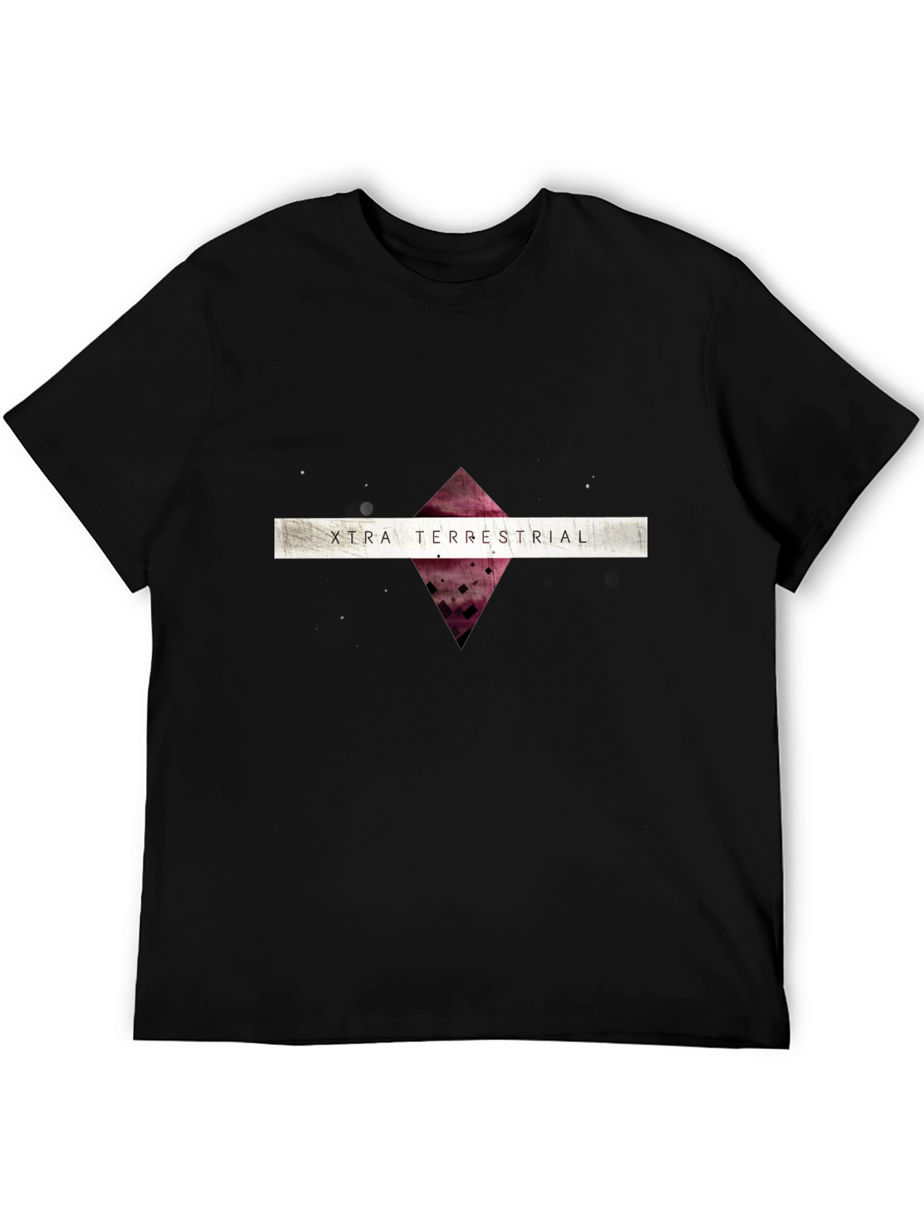 XTRA TERRESTRIAL Graphic Black T-Shirt