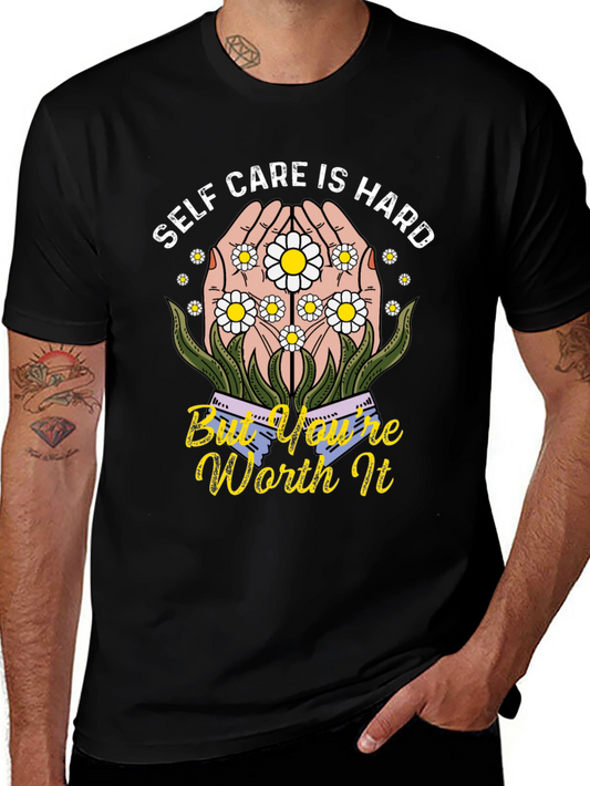 Self Care T-Shirt - Youre Worth It Graphic Tee