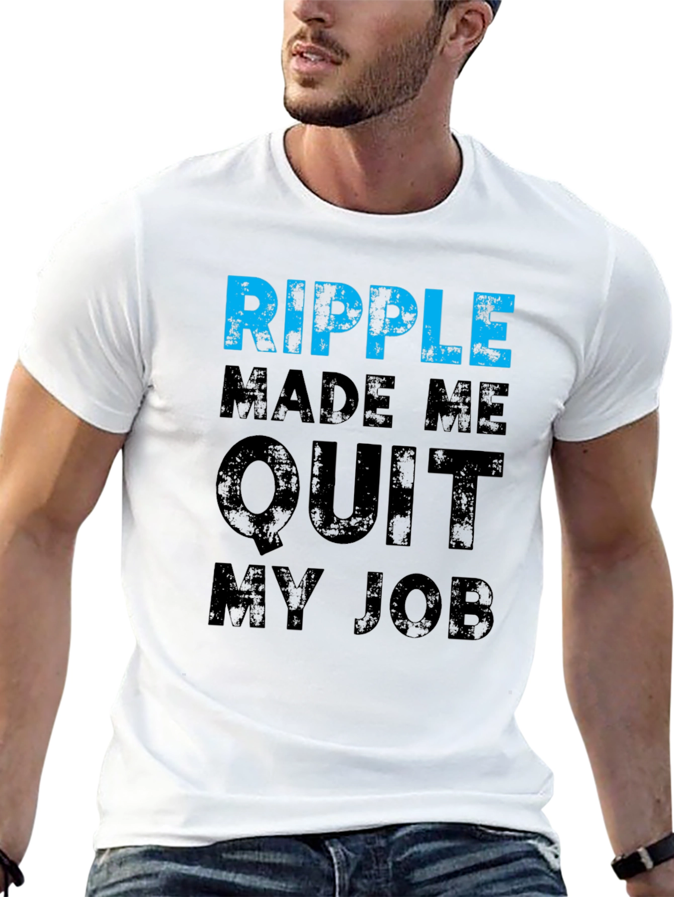 Ripple Made Me Quit My Job T-Shirt