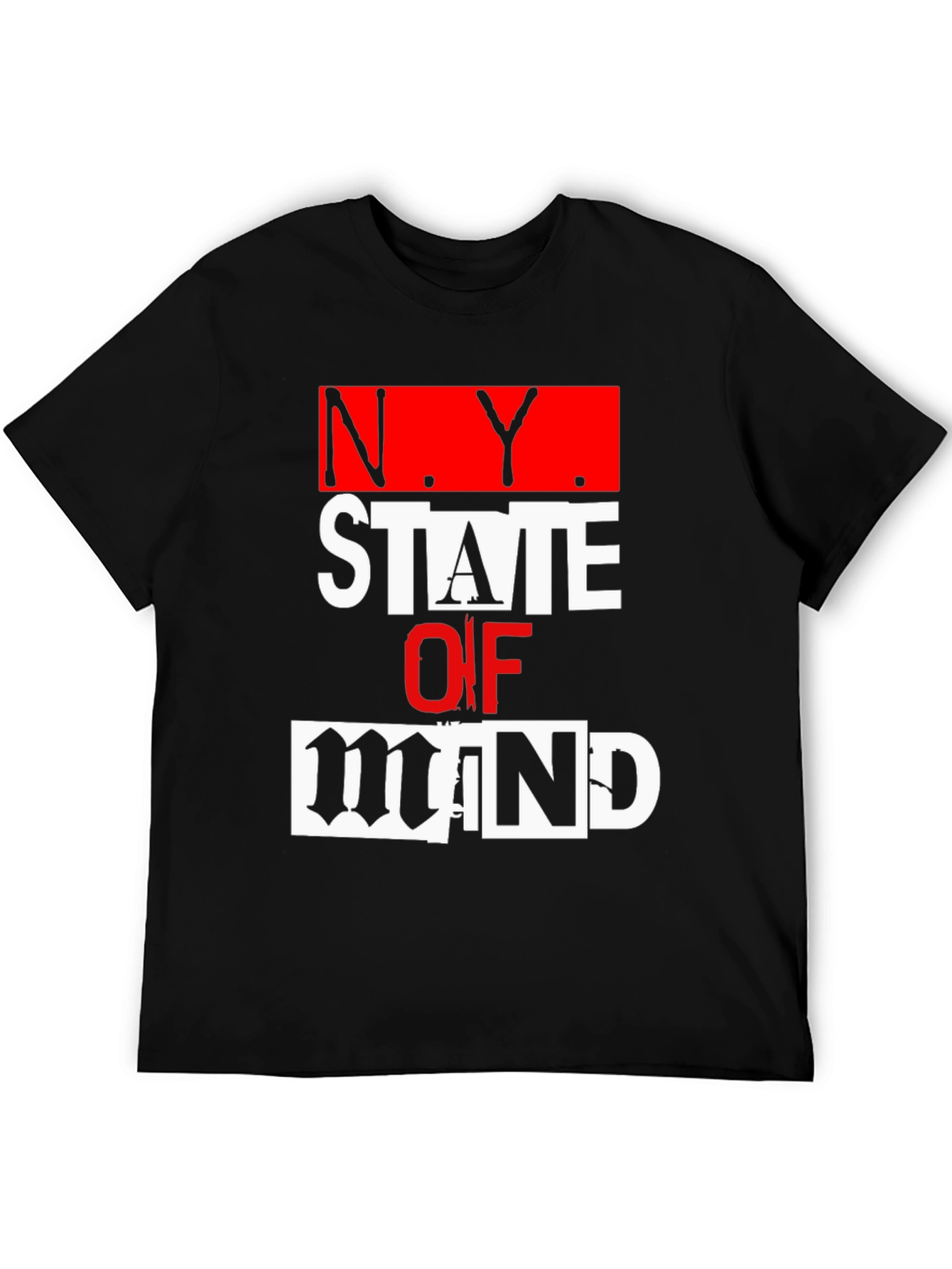 N.Y. State of Mind Graphic T-Shirt