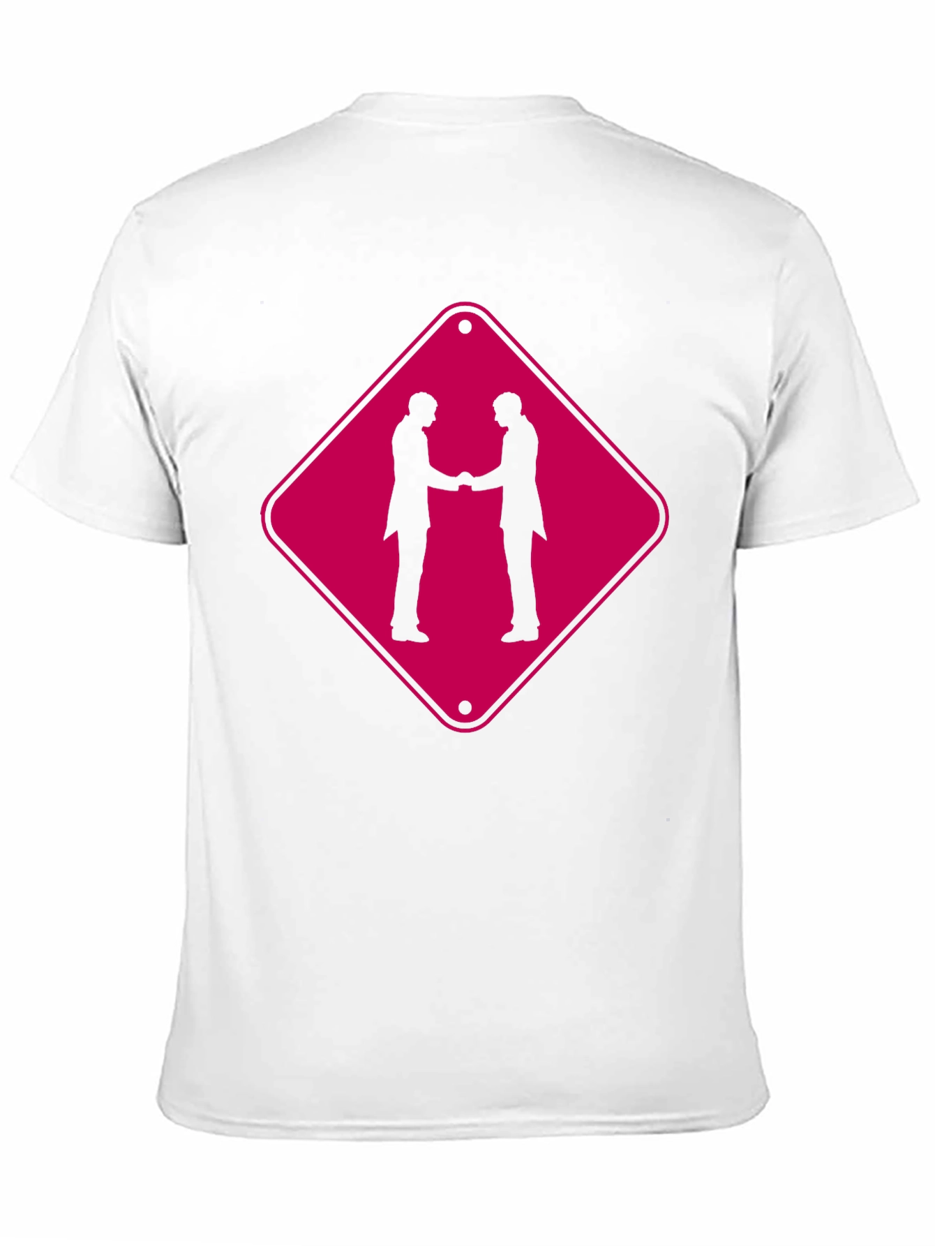 Handshake Graphic T-Shirt - Black