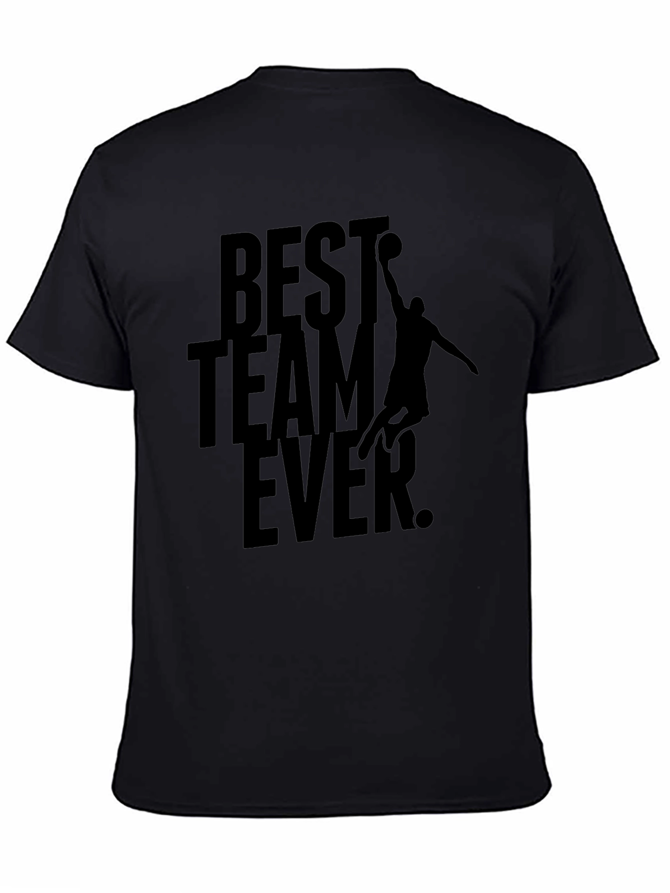 Best Team Ever Black Graphic Tee