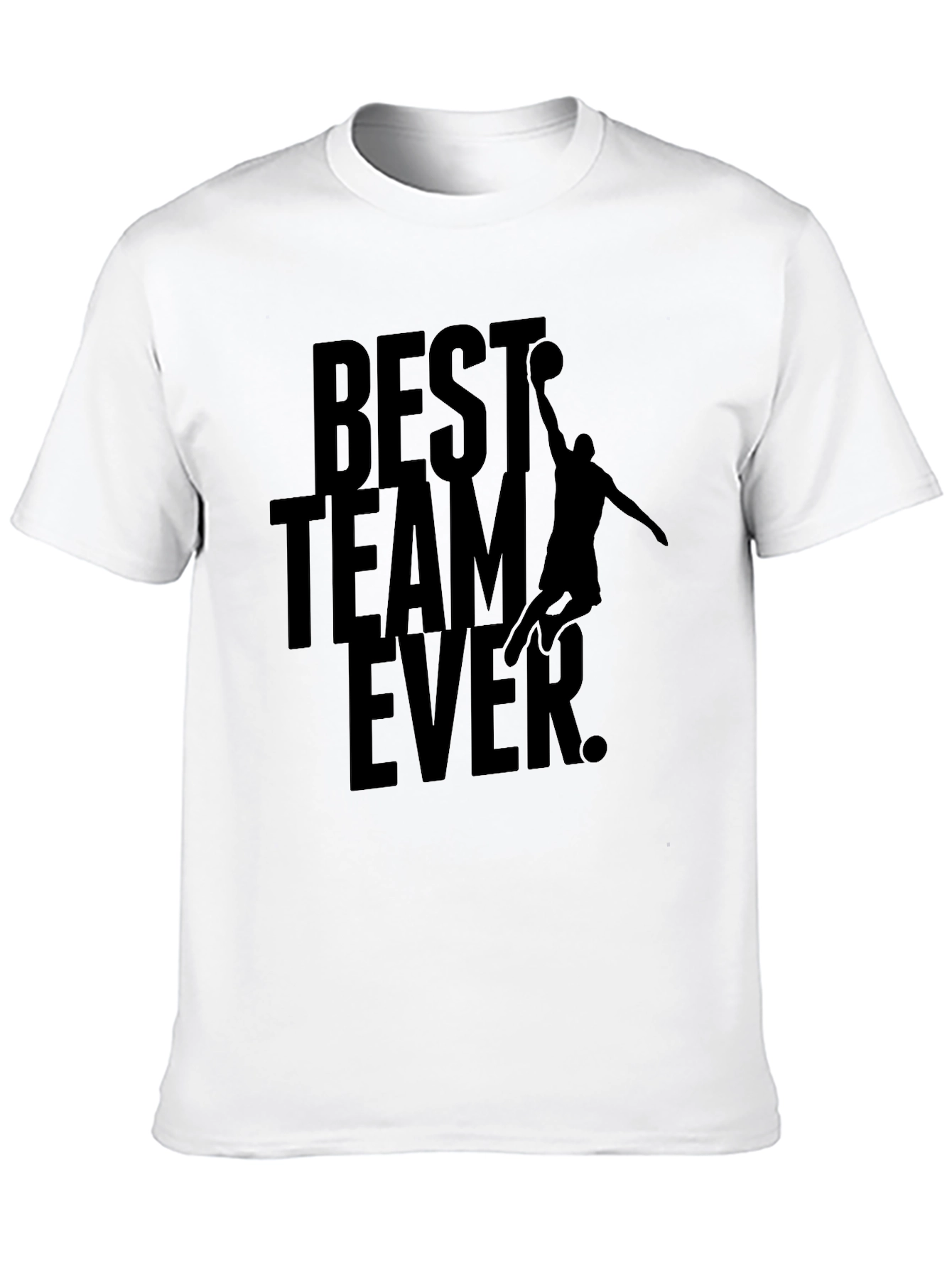 Best Team Ever Black Graphic Tee