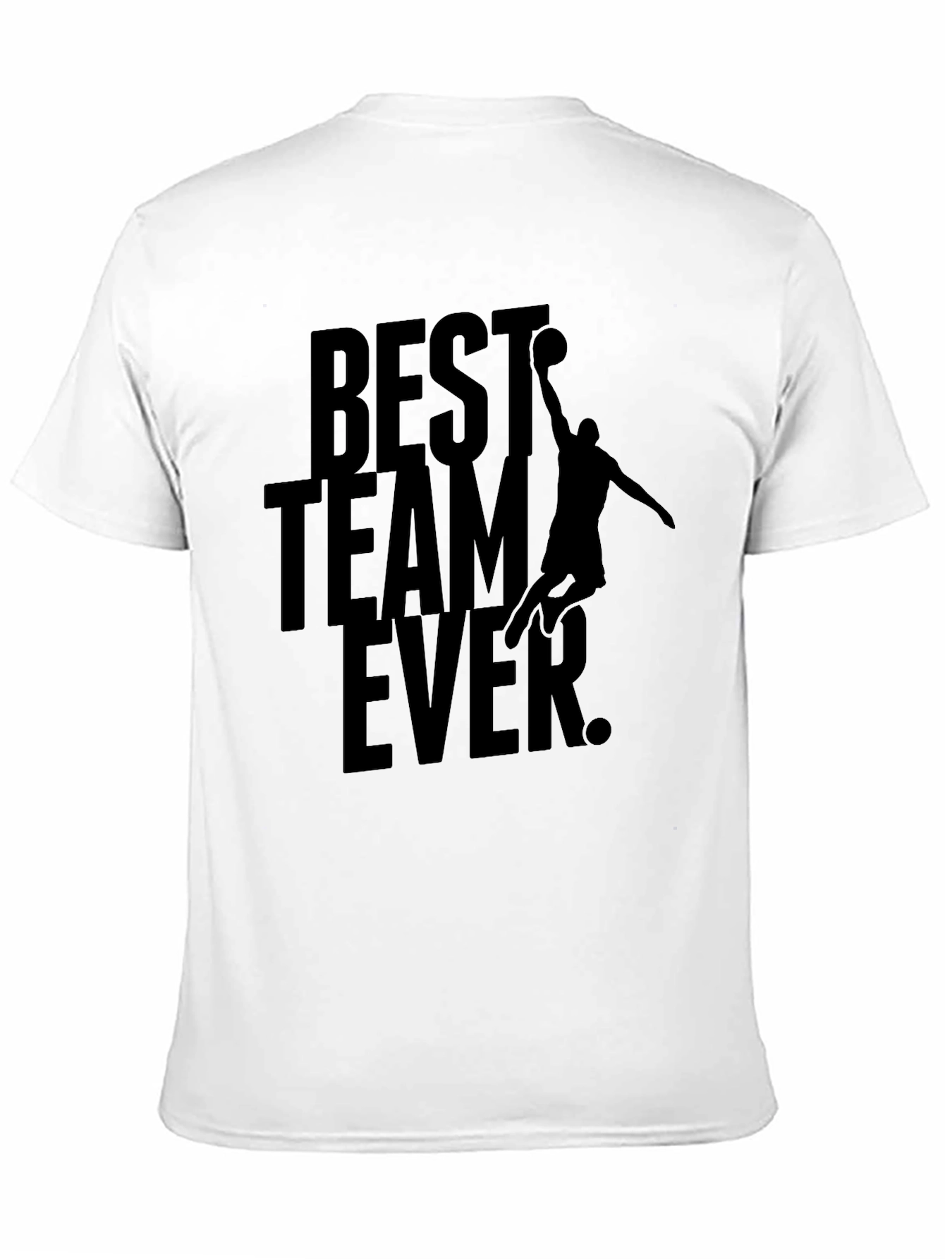 Best Team Ever Black Graphic Tee