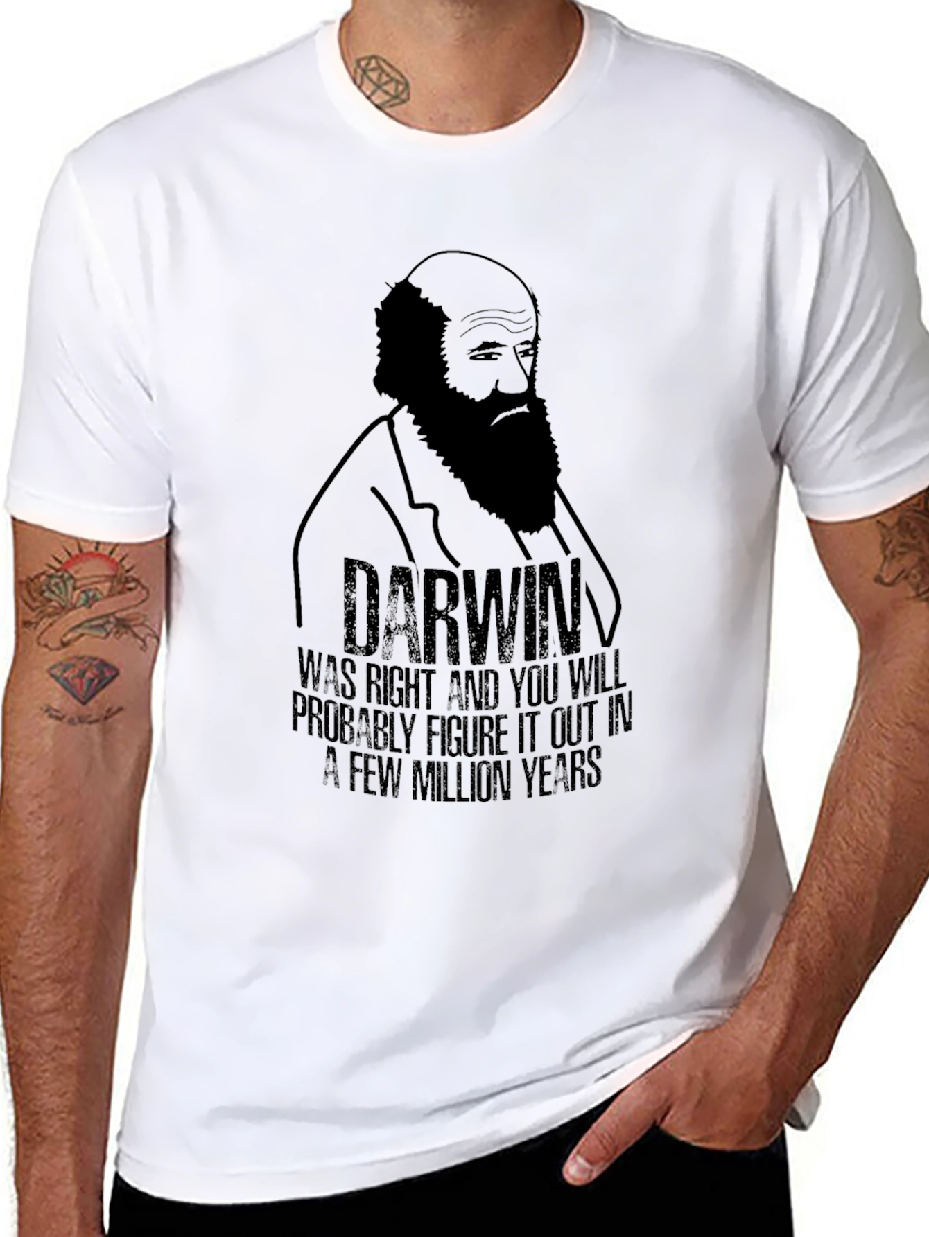 Darwin T-Shirt - Evolution Humor Tee