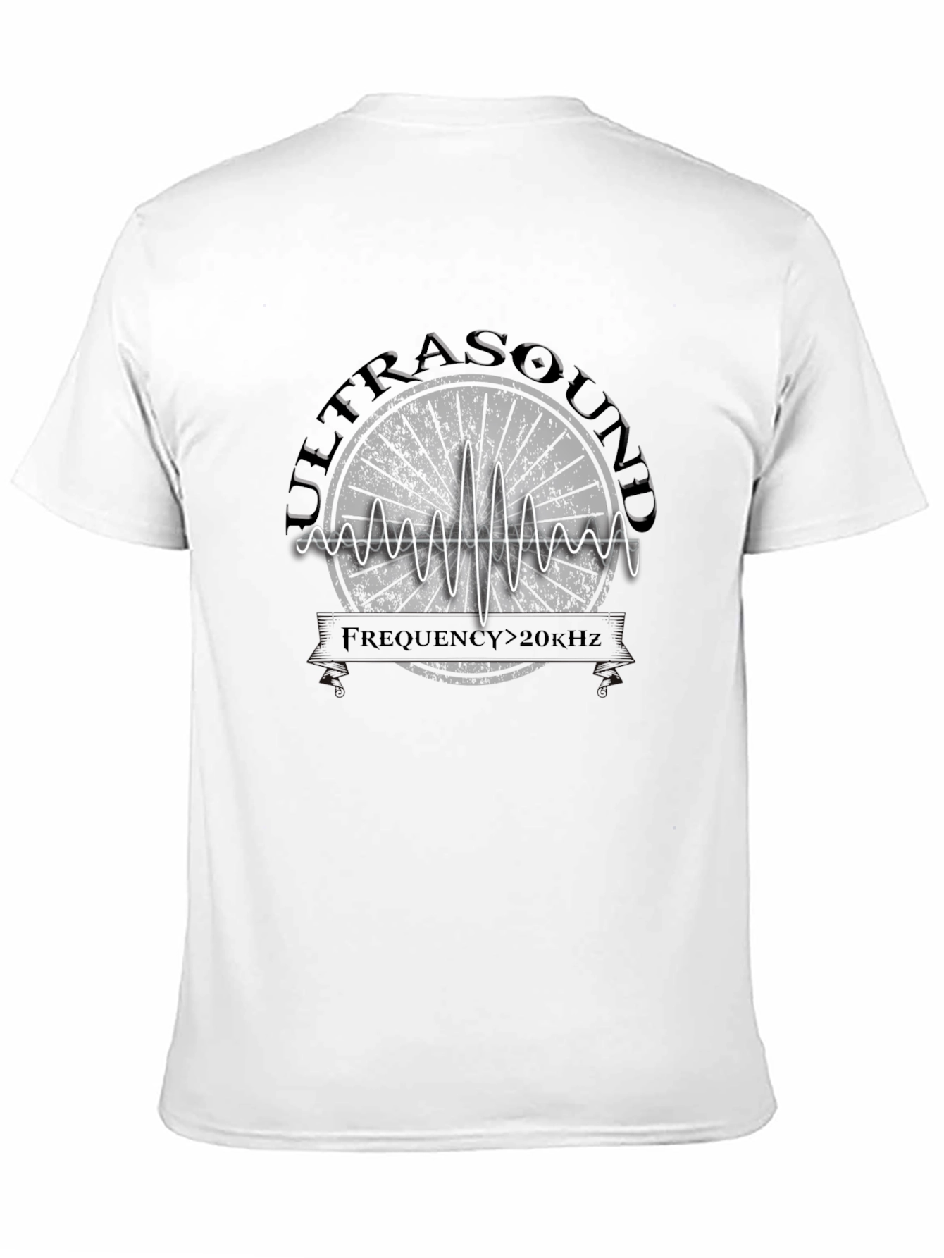 Ultrasound Frequency T-Shirt - Science Graphic Tee