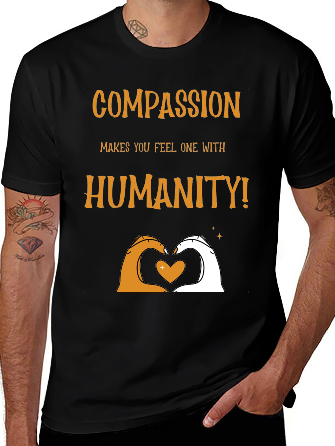 Compassion Humanity Graphic Tee