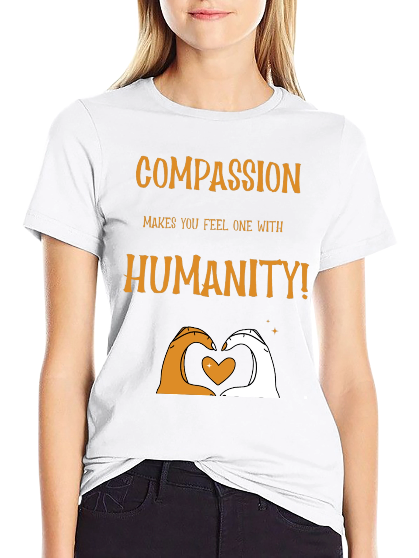 Compassion Humanity Graphic Tee