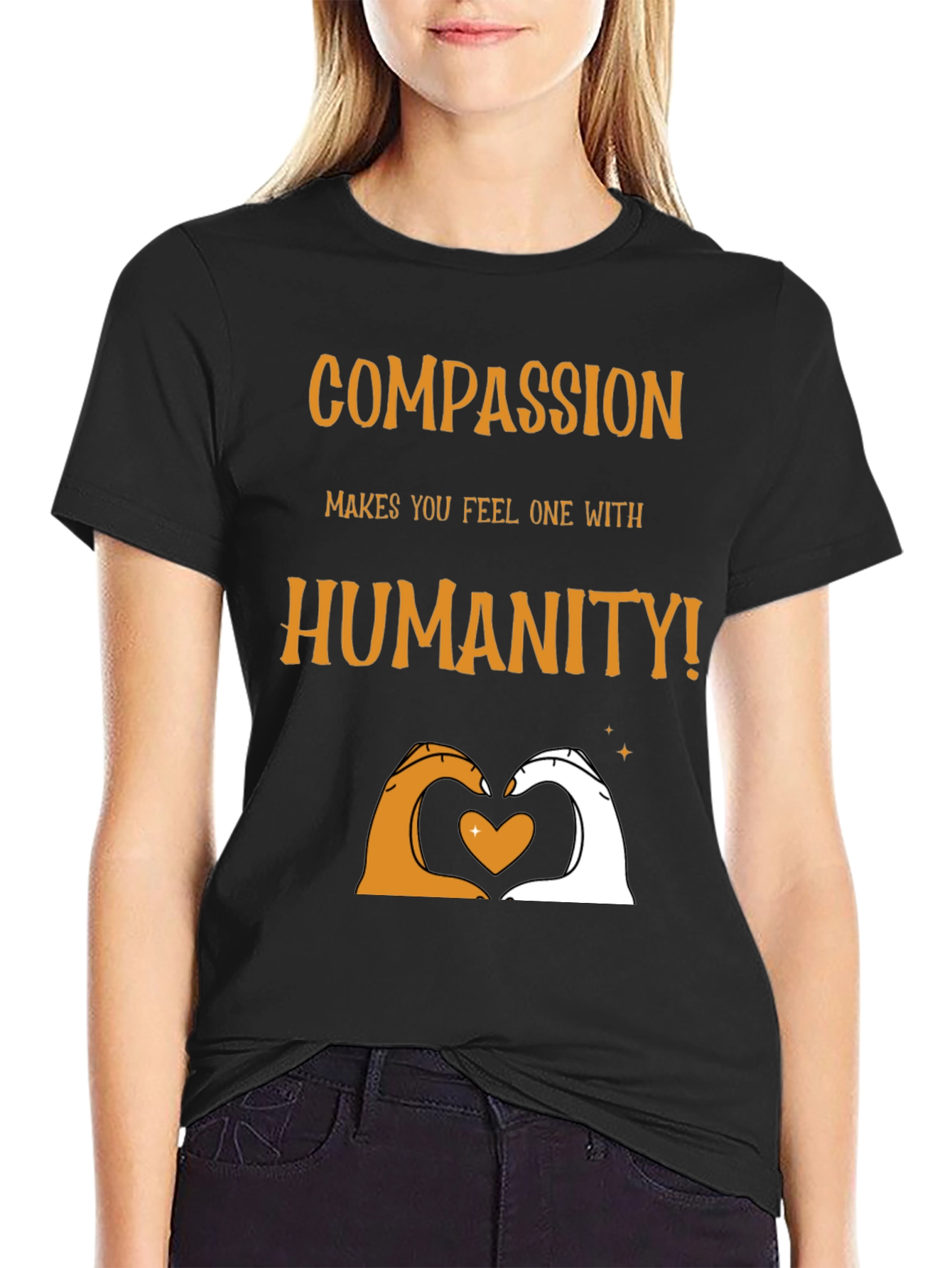 Compassion Humanity Graphic Tee