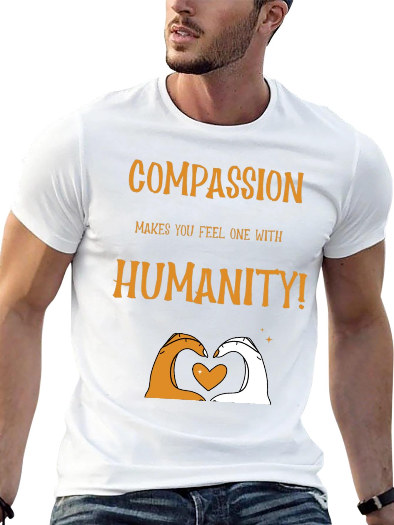 Compassion Humanity Graphic Tee