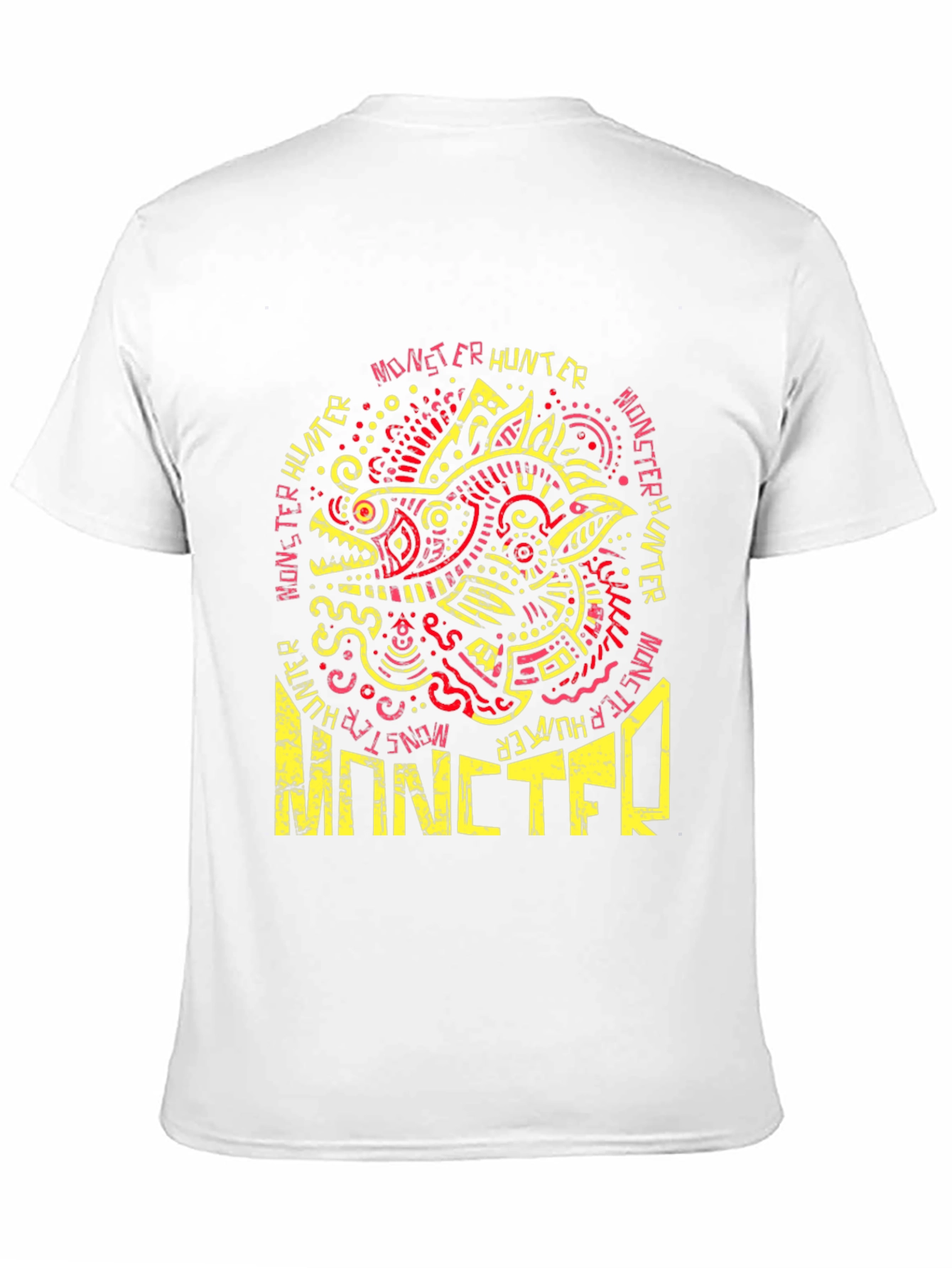 Monster Hunter Graphic Tee - Cool Dragon Design
