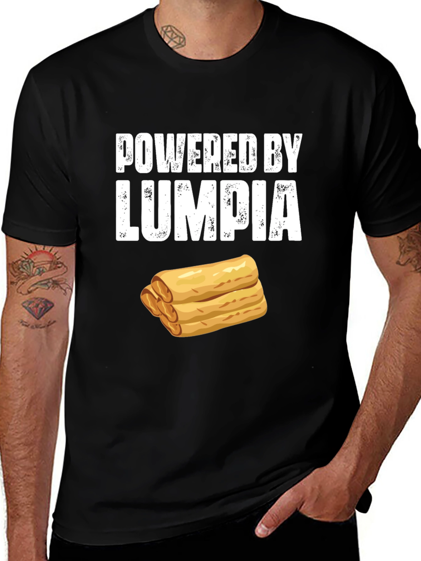 Powered by Lumpia T-Shirt
