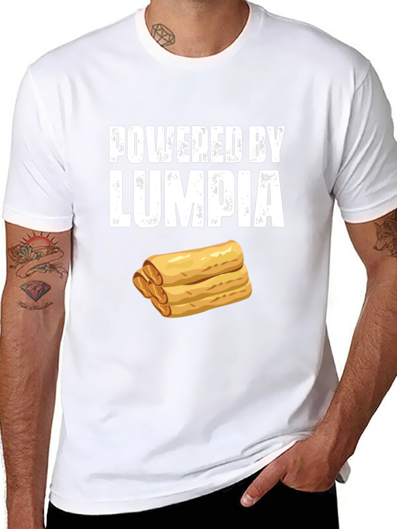 Powered by Lumpia T-Shirt