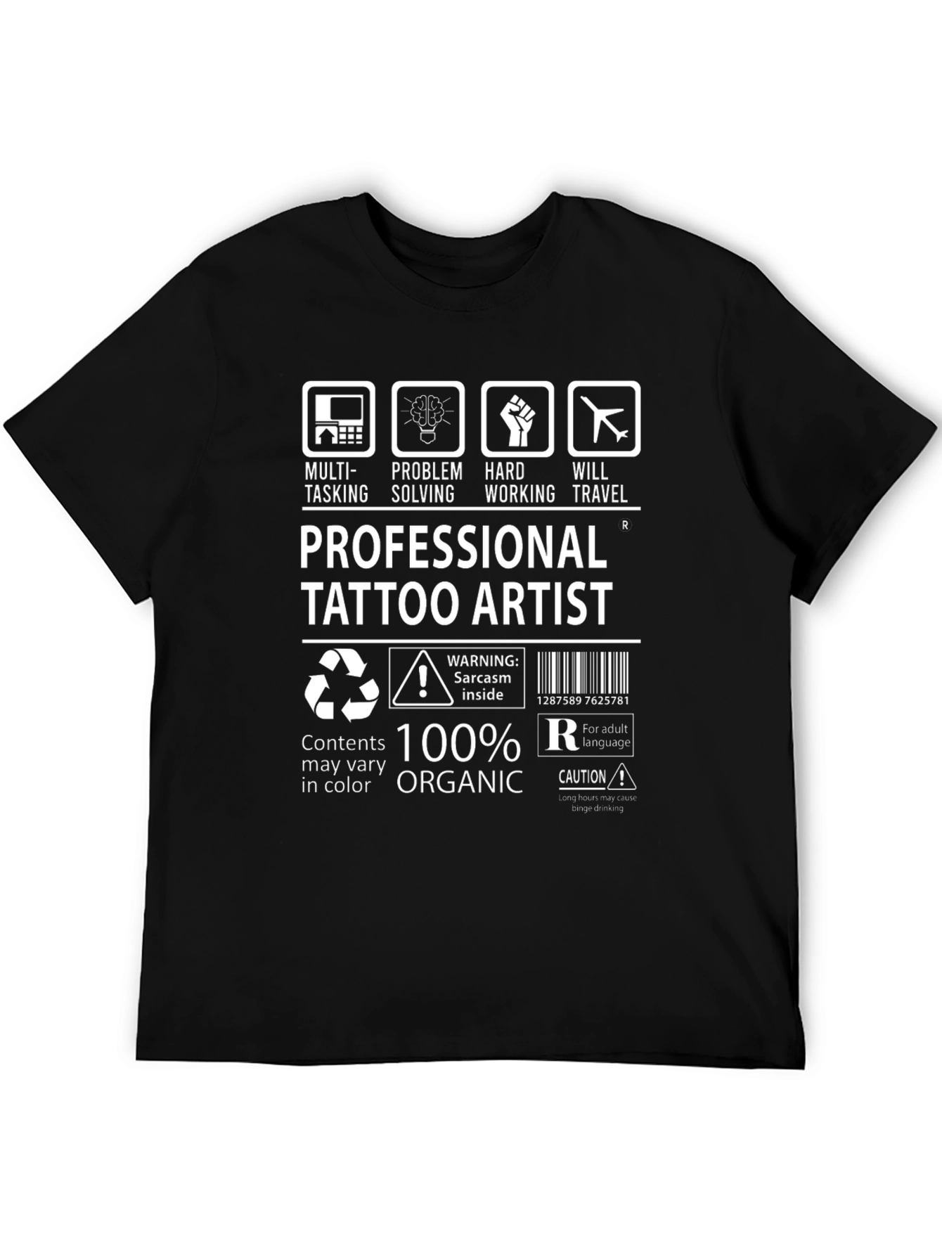 Professional Tattoo Artist T-Shirt
