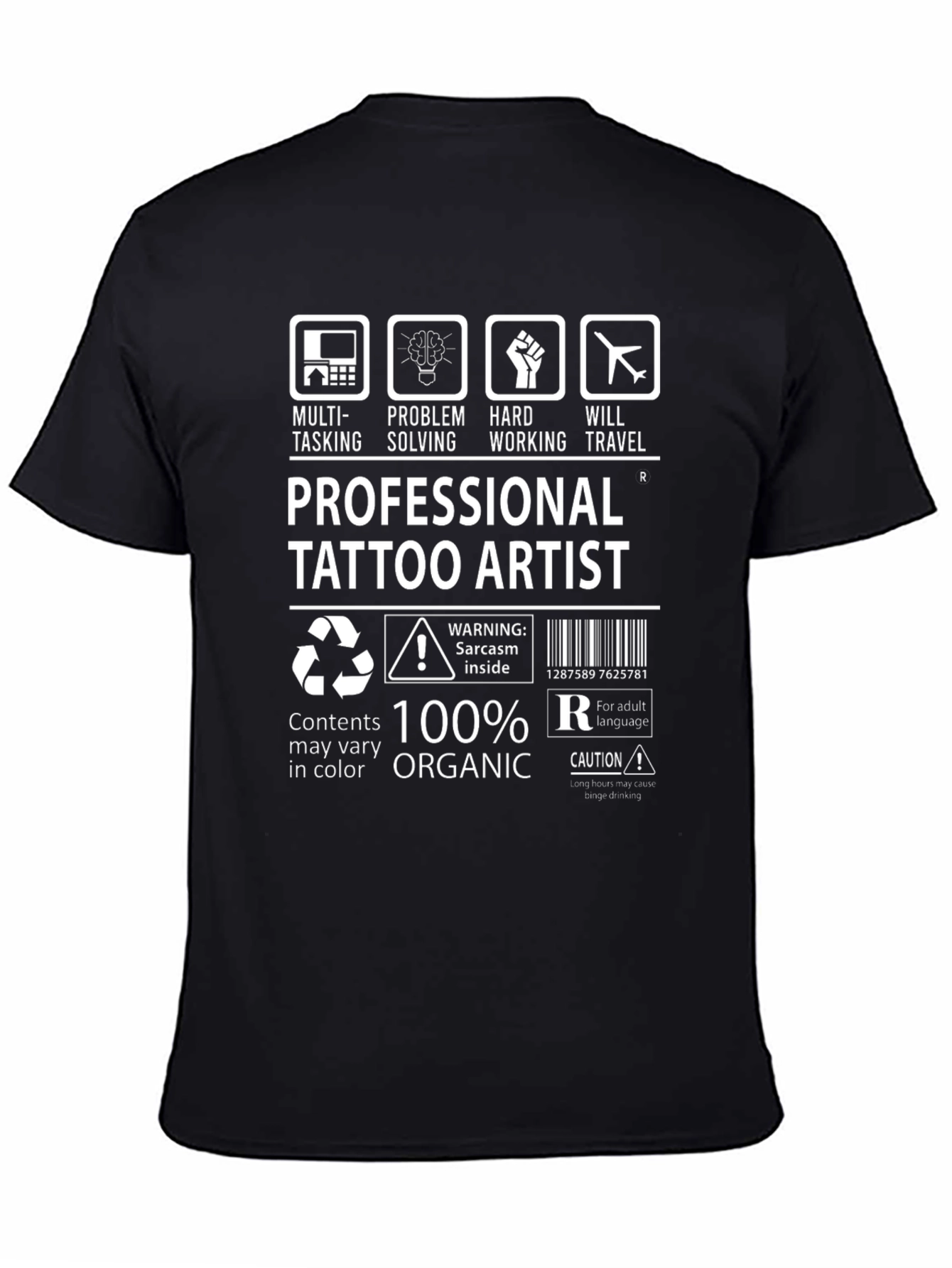 Professional Tattoo Artist T-Shirt