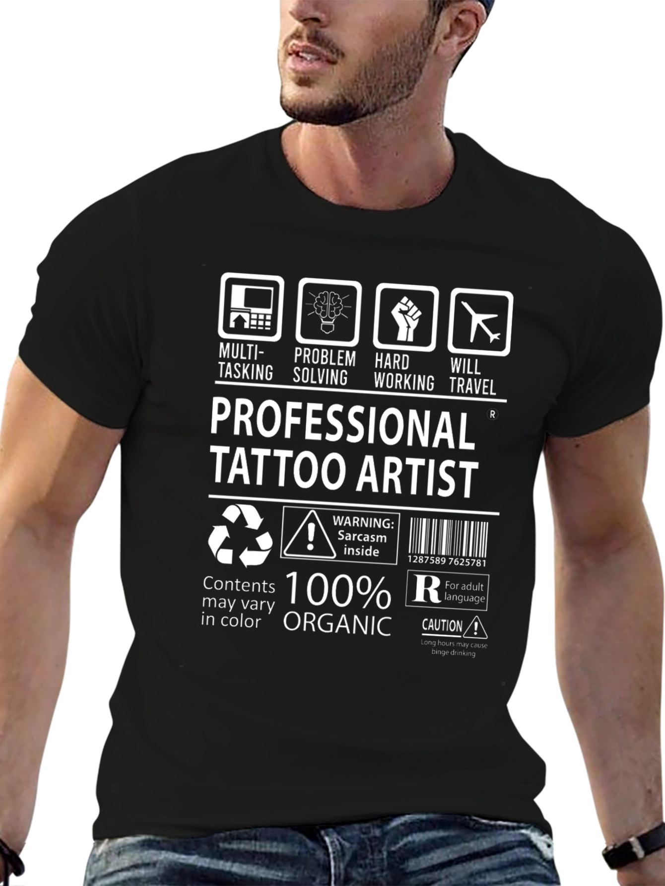 Professional Tattoo Artist T-Shirt