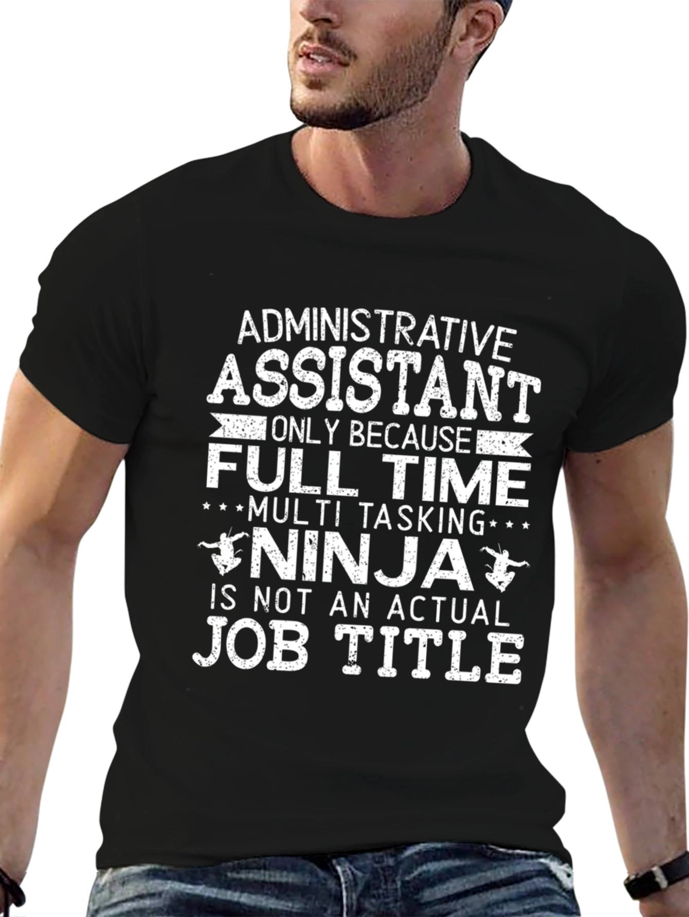 Admin Assistant Ninja T-Shirt