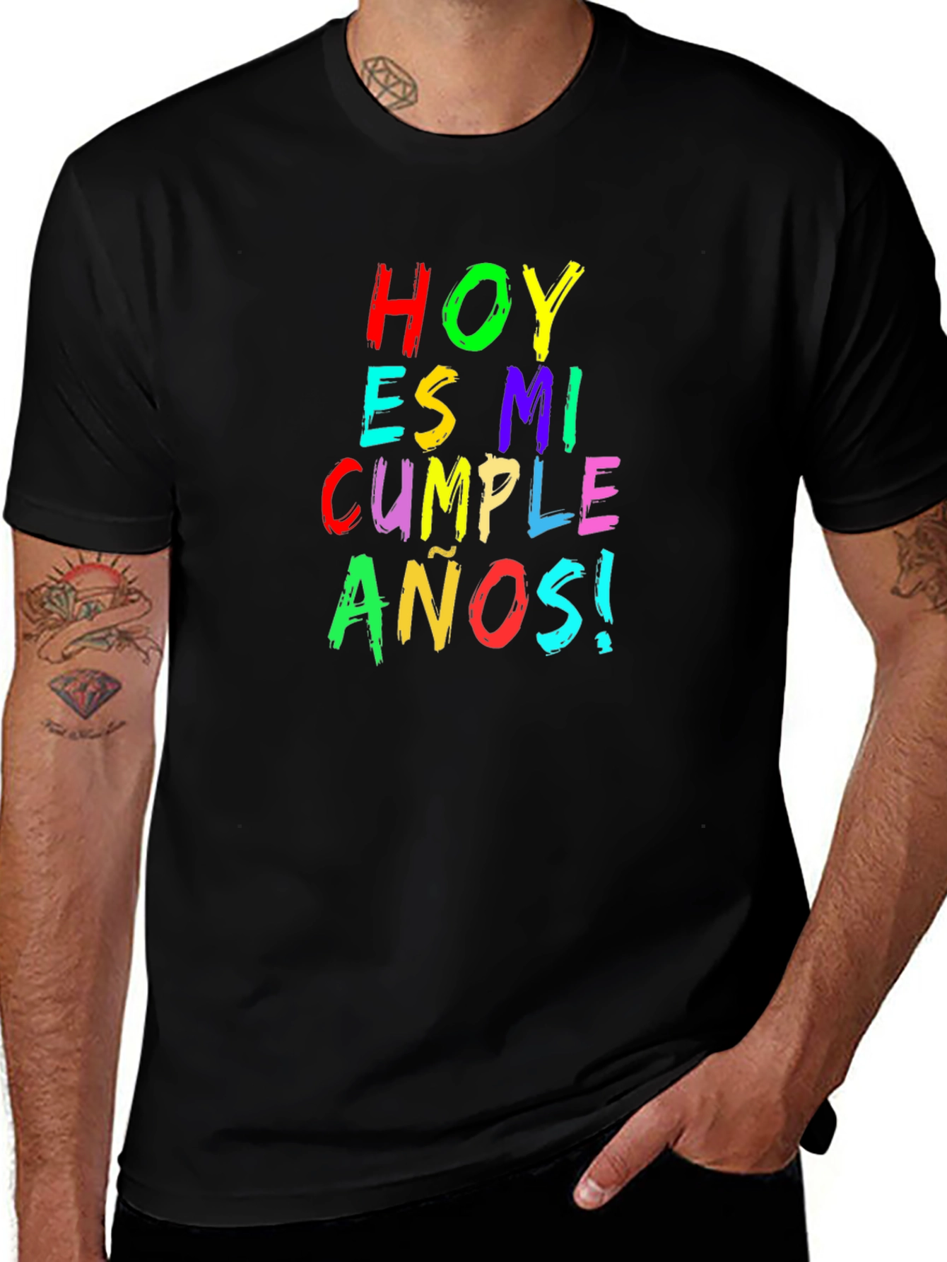 Hoy Es Mi Cumpleanos T-Shirt - Birthday Celebration Tee