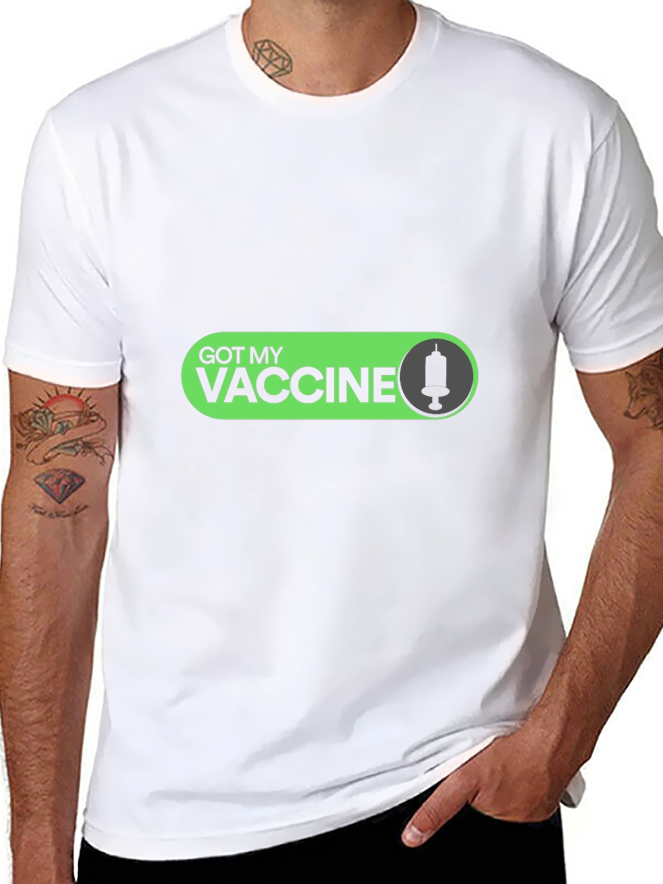 Vaccinated T-Shirt - Got My Vaccine Graphic Tee