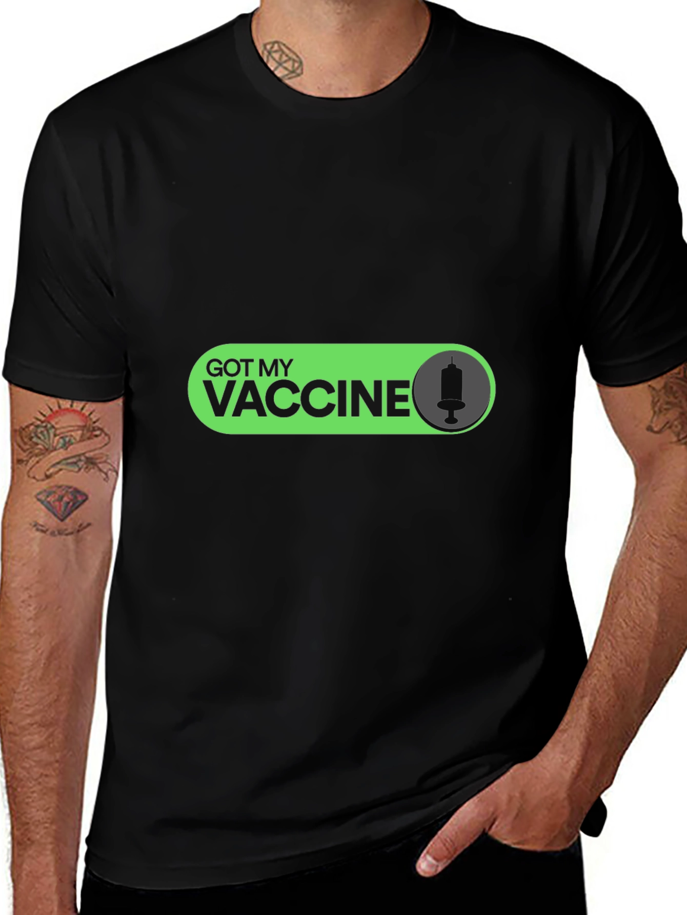 Vaccinated T-Shirt - Got My Vaccine Graphic Tee