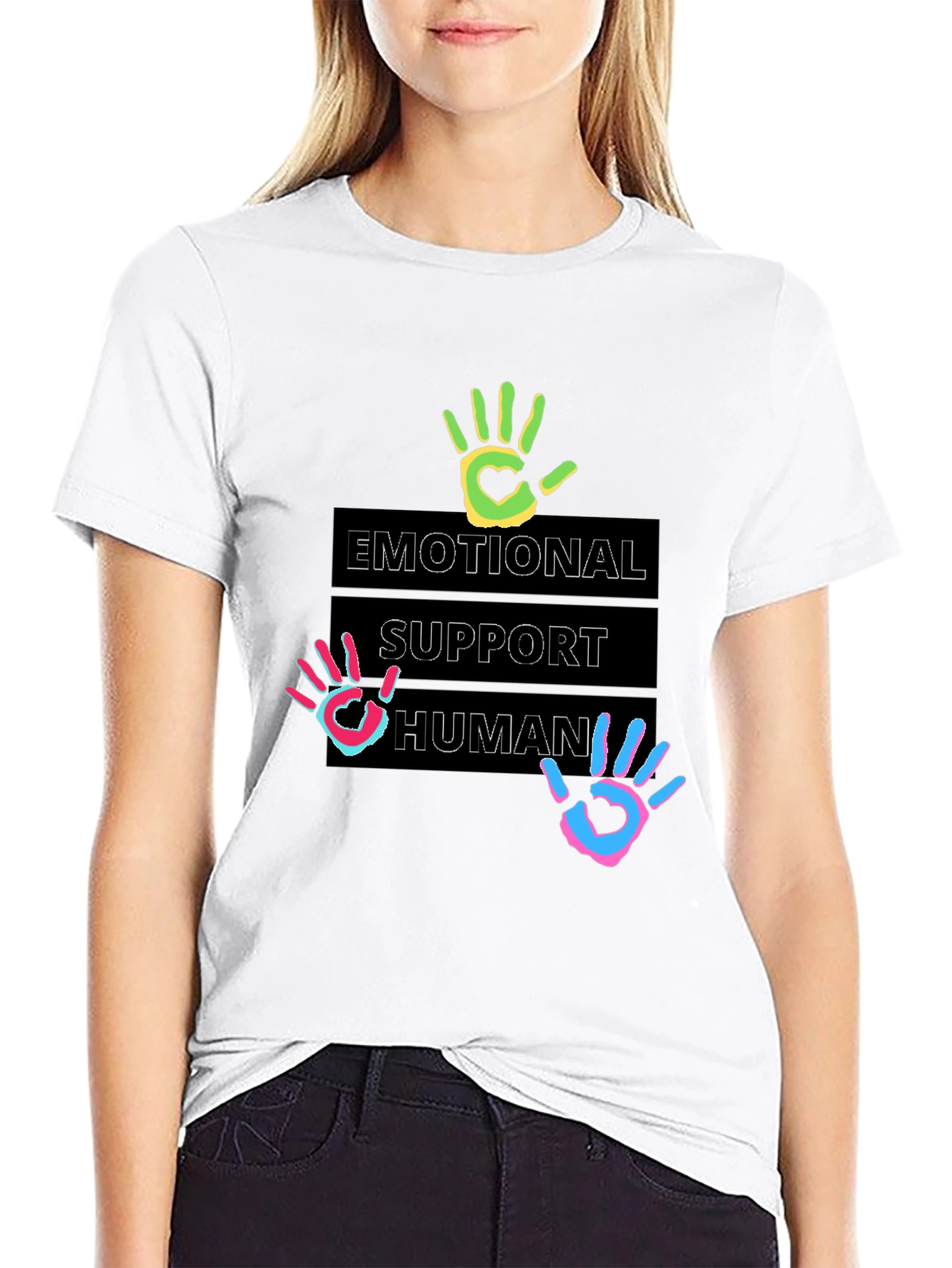 Emotional Support Human Graphic Tee