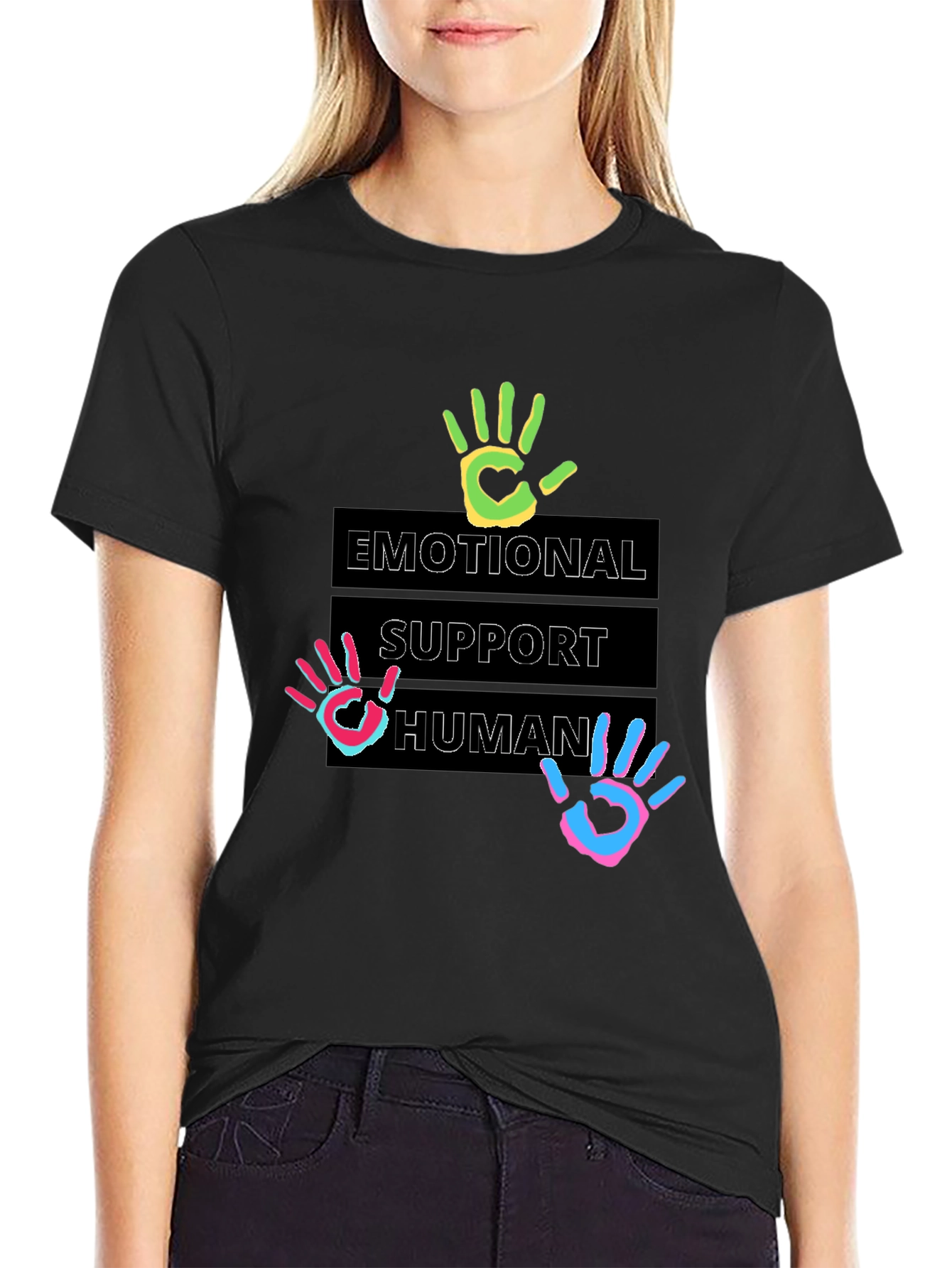 Emotional Support Human Graphic Tee
